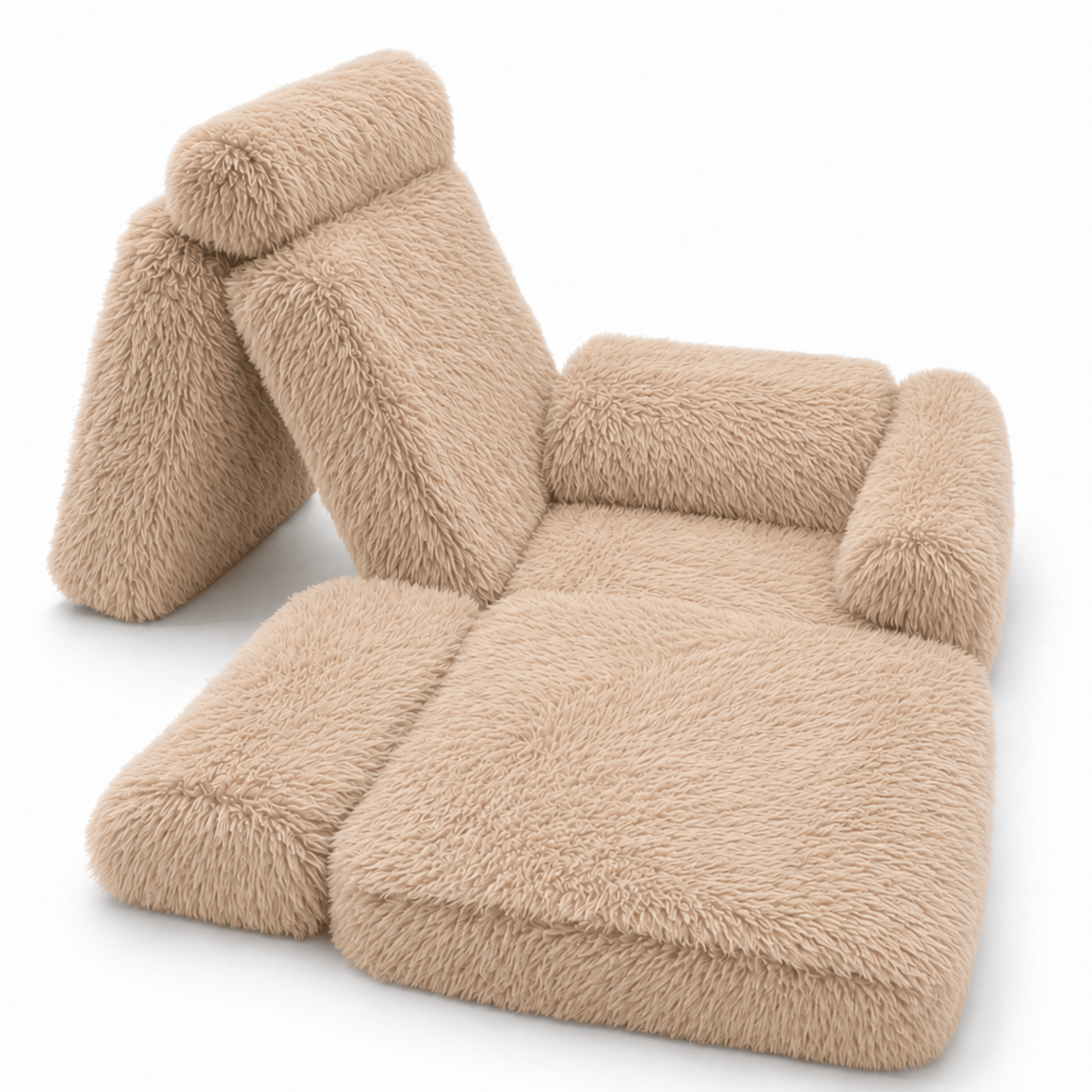 Meowbaby Sofa Modułowa dla Dziecka Plus – 6 Elementów | Mammoth