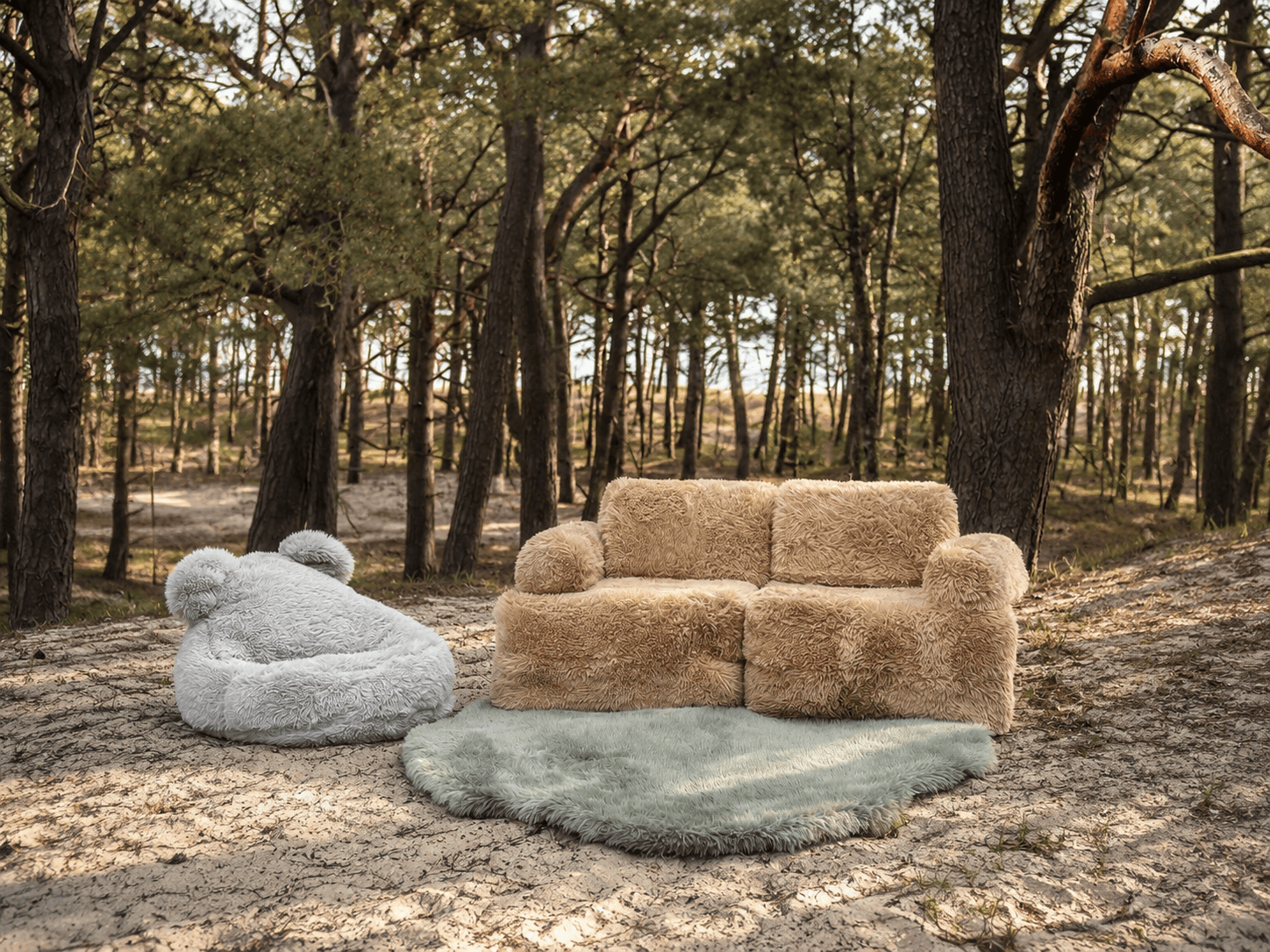 Meowbaby Sofa Modułowa dla Dziecka Plus – 6 Elementów | Mammoth