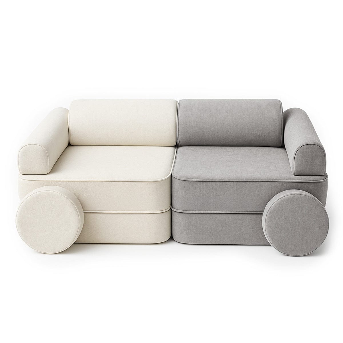 Meowbaby Sofa Modułowa dla Dziecka Plus – 8 Elementów | Mellow