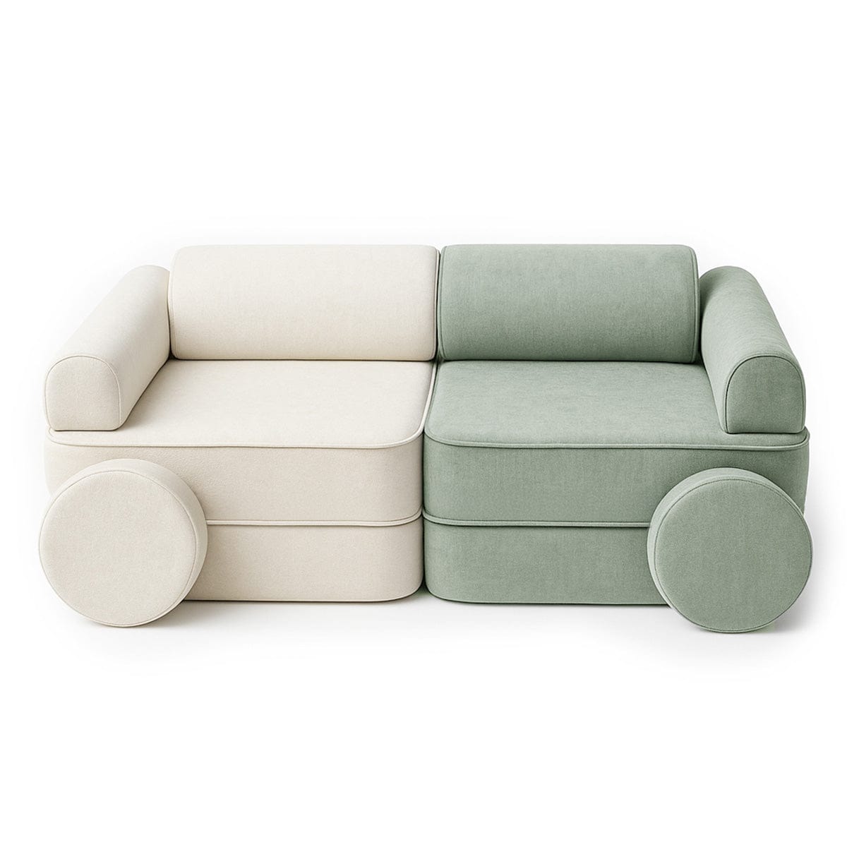 Meowbaby Sofa Modułowa dla Dziecka Plus – 8 Elementów | Mellow