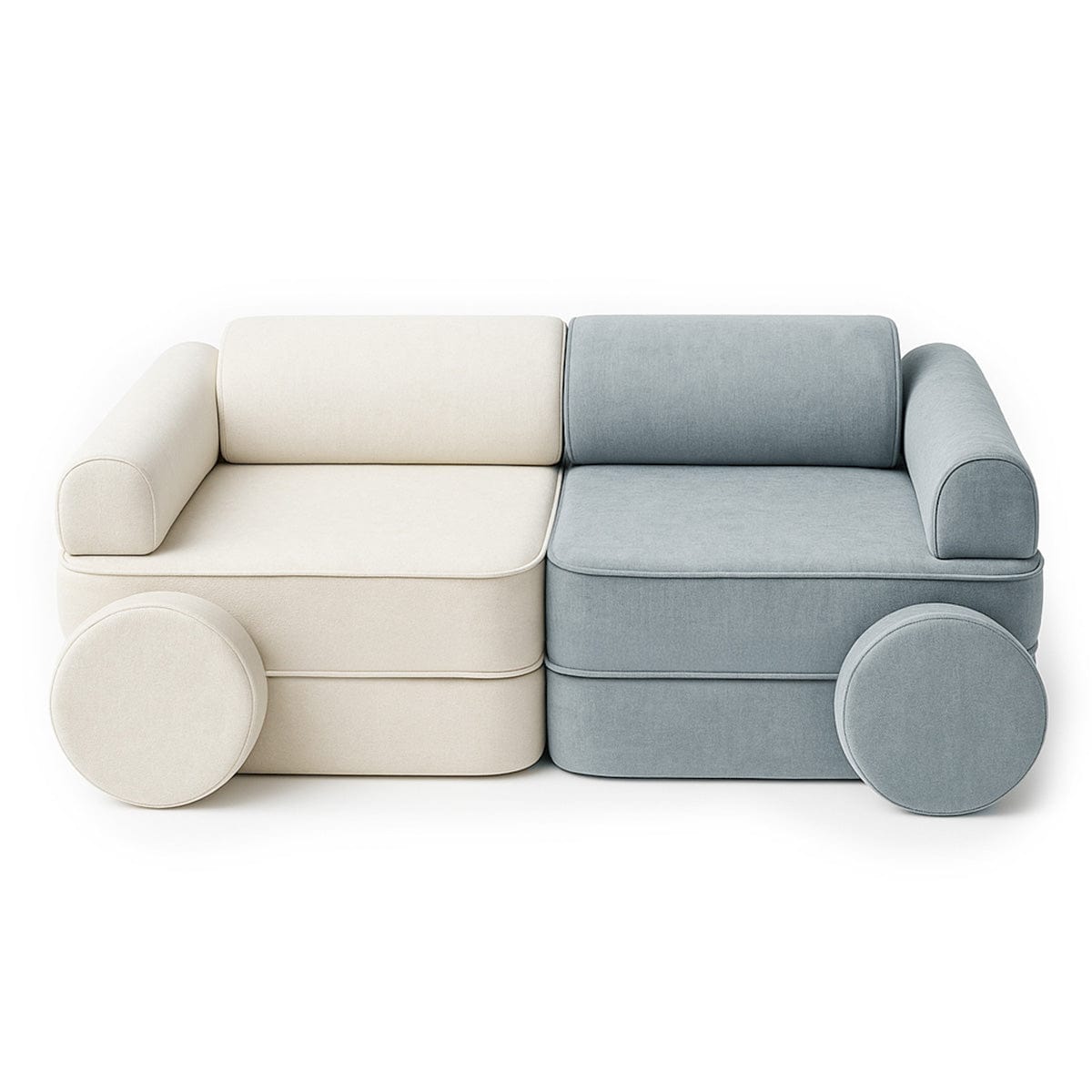 Meowbaby Sofa Modułowa dla Dziecka Plus – 8 Elementów | Mellow