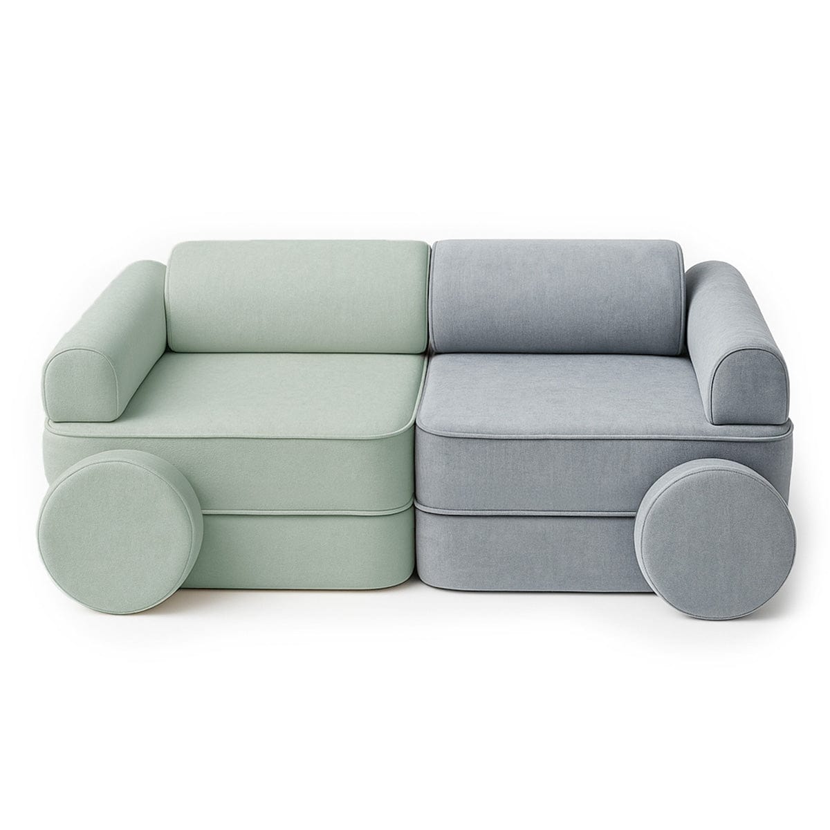 Meowbaby Sofa Modułowa dla Dziecka Plus – 8 Elementów | Mellow