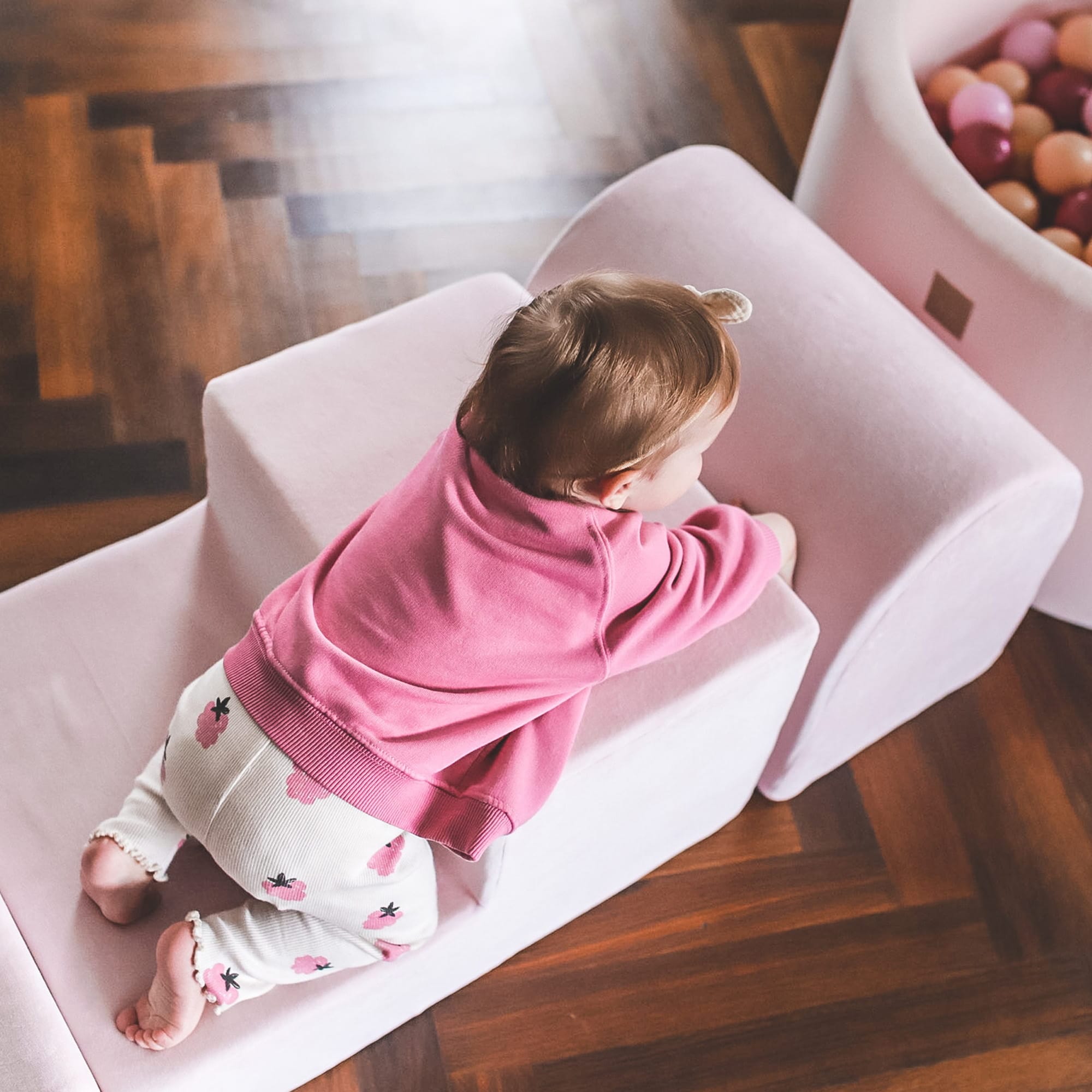 Meowbaby Sztruks - Piankowy Plac Zabaw dla Dzieci | 4 Elementy