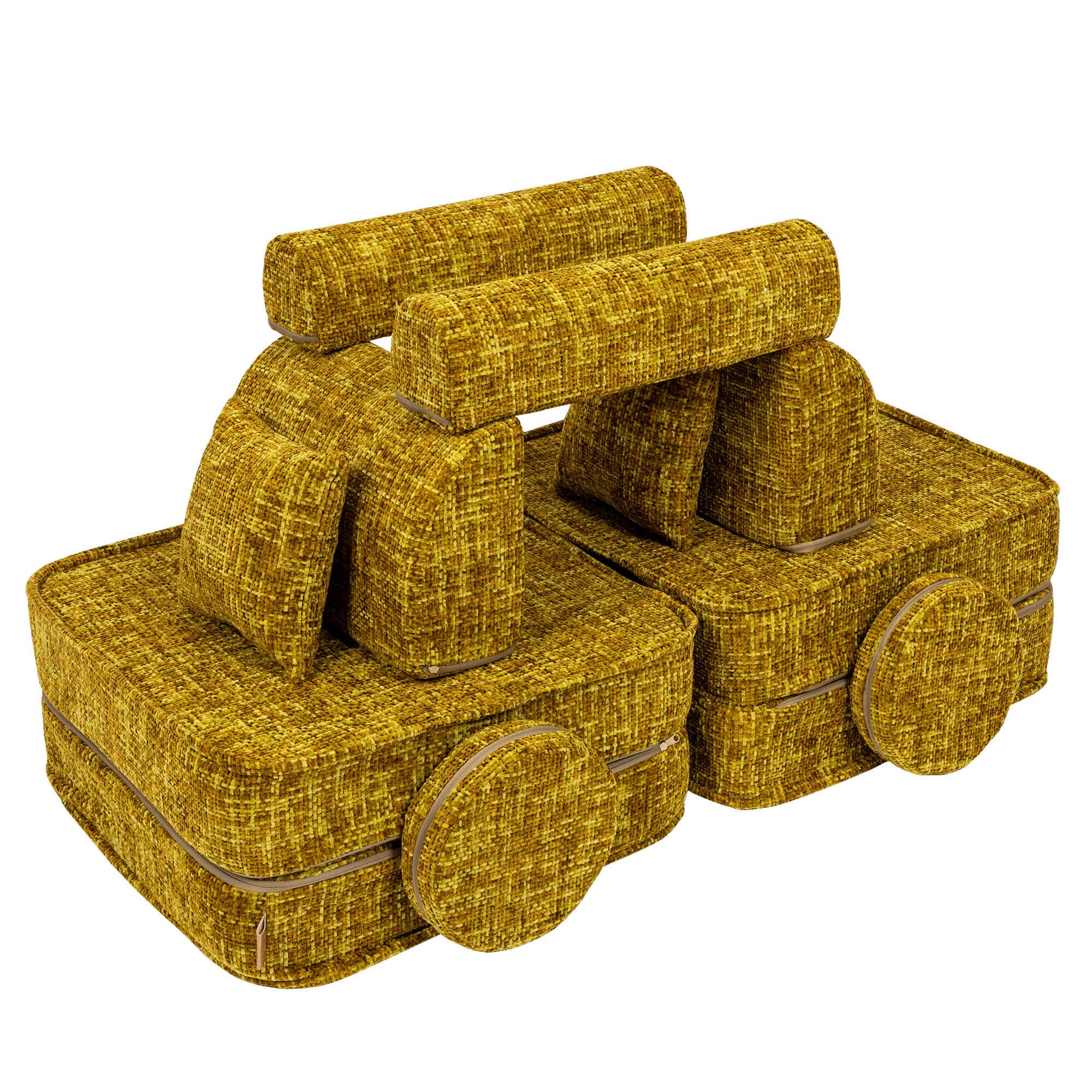 Meowbaby Tangle Sofa Plus – Modułowa Sofa Dla Dzieci | 10 Elementów