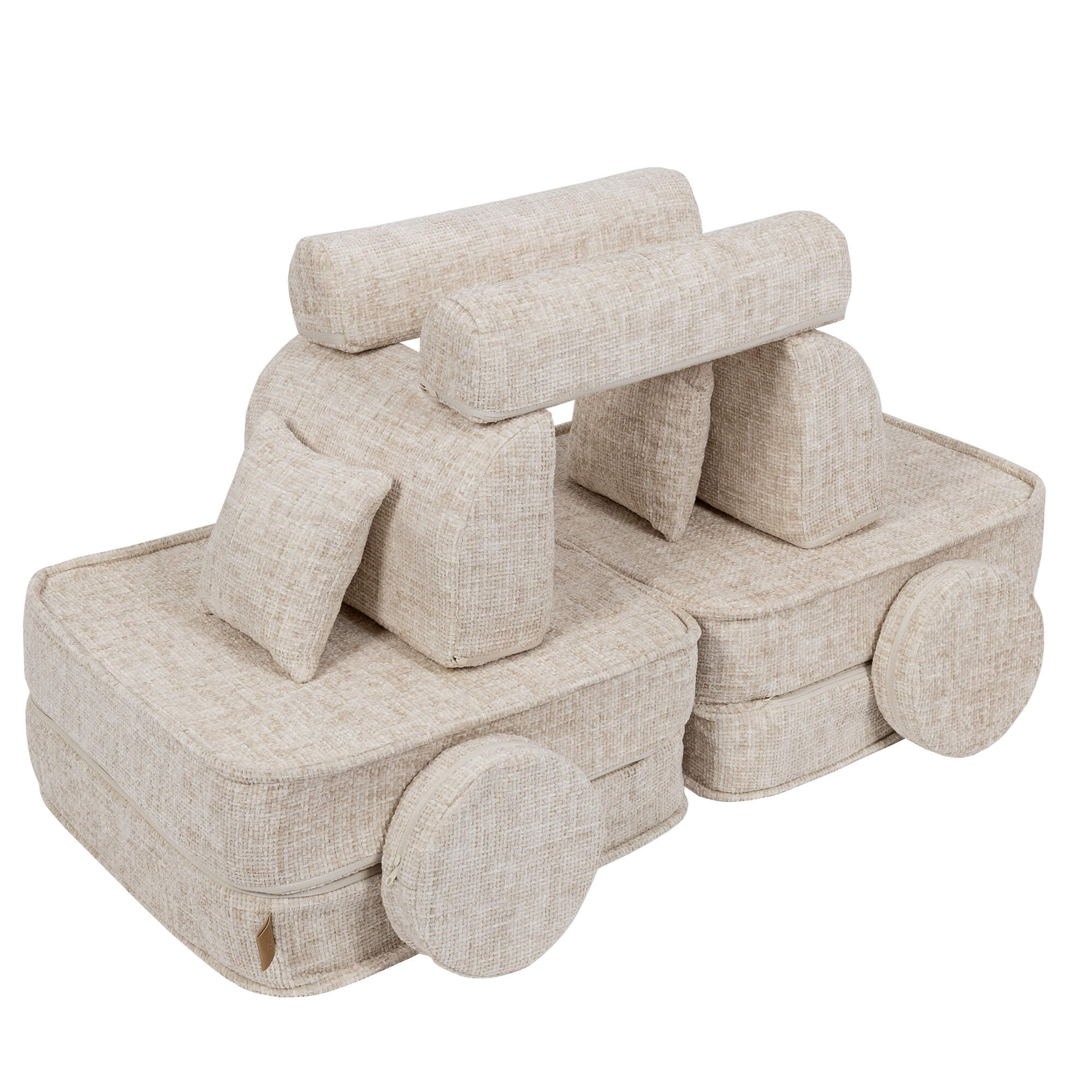 Meowbaby Tangle Sofa Plus – Modułowa Sofa Dla Dzieci | 10 Elementów
