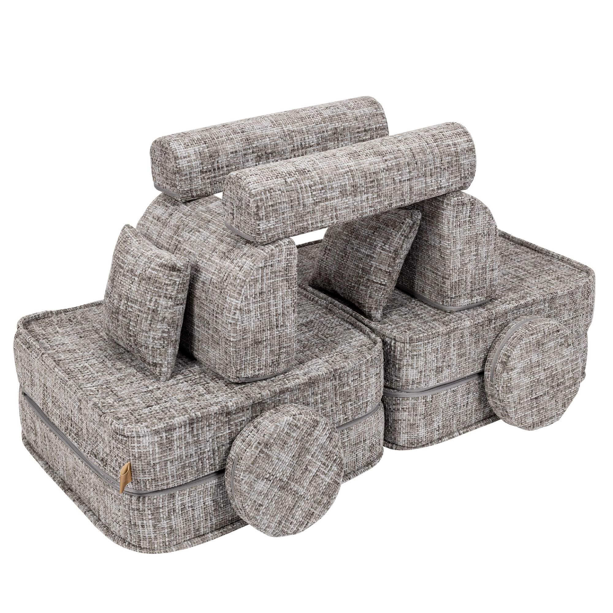 Meowbaby Tangle Sofa Plus – Modułowa Sofa Dla Dzieci | 10 Elementów