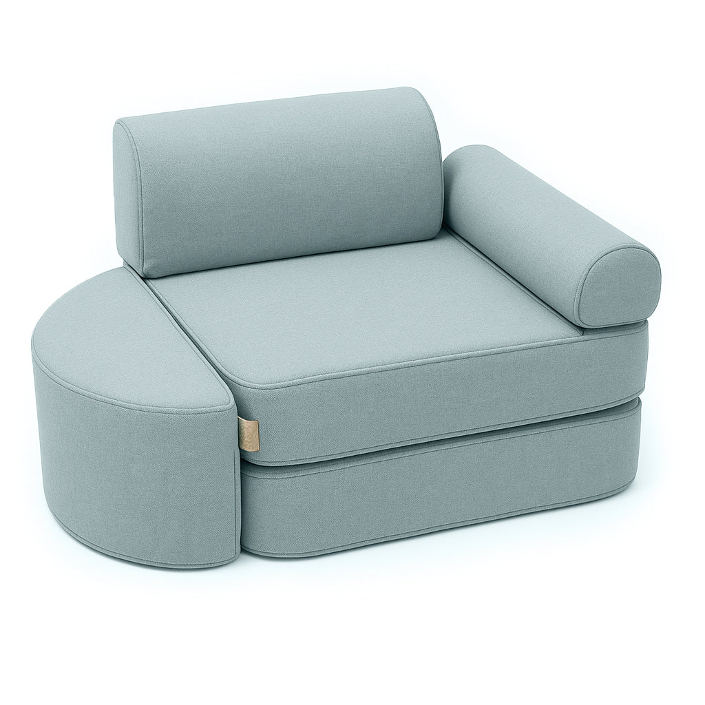 Meowbaby Outzy Sofa Plus Połowa – Modułowa Sofa Dla Dzieci | 4 Elementów
