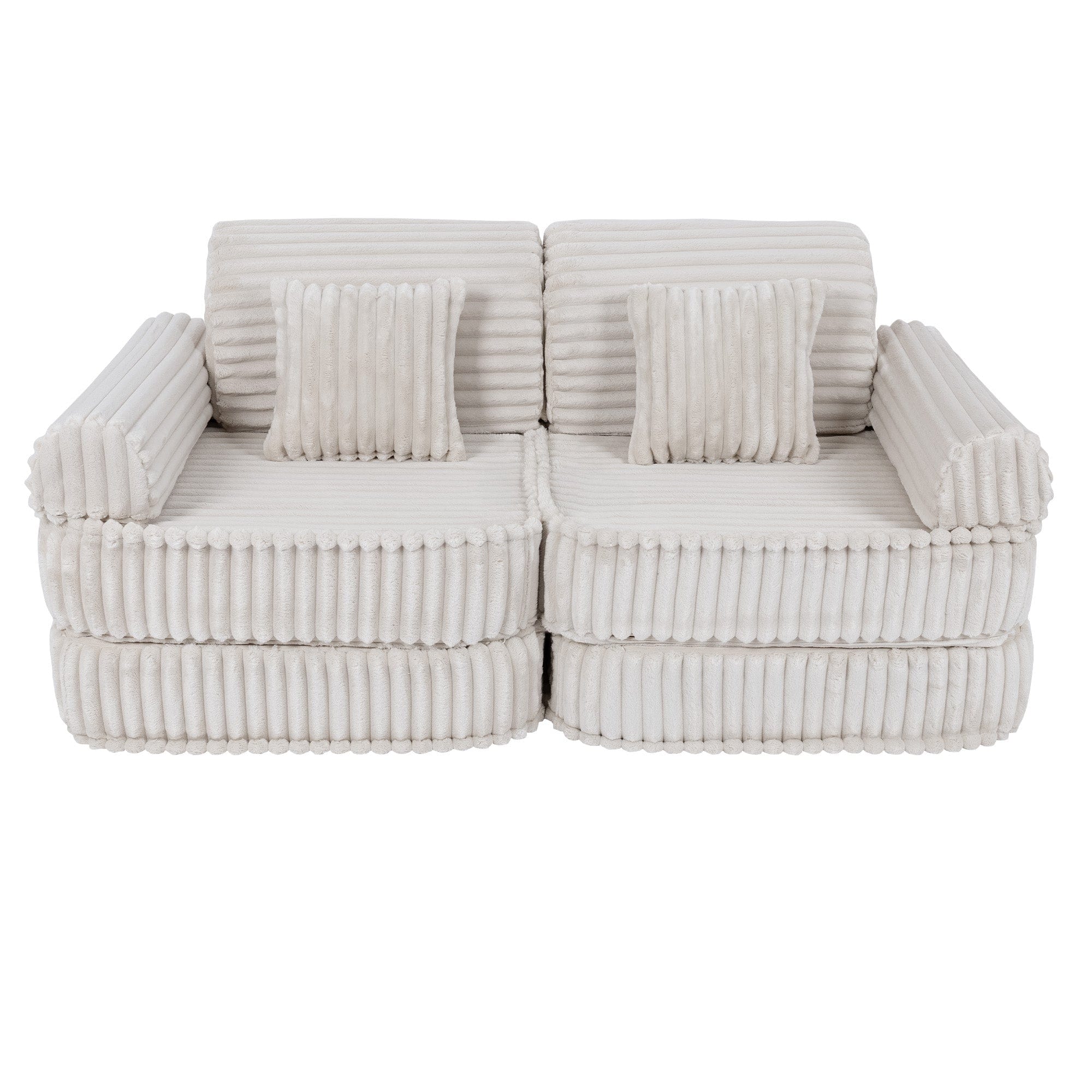 Meowbaby - Churros Sofa Plus - Modułowa Sofa Dla Dzieci | 10 Elementów