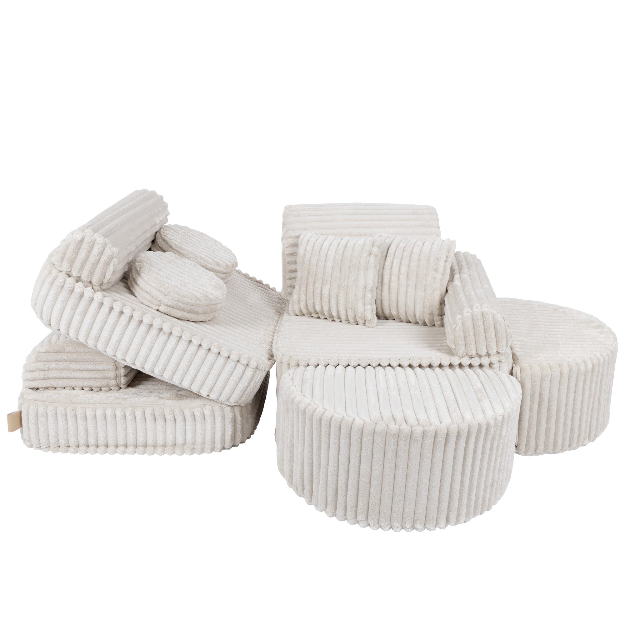 Meowbaby - Churros Sofa Max - Modułowa Sofa Dla Dzieci | 12 Elementów
