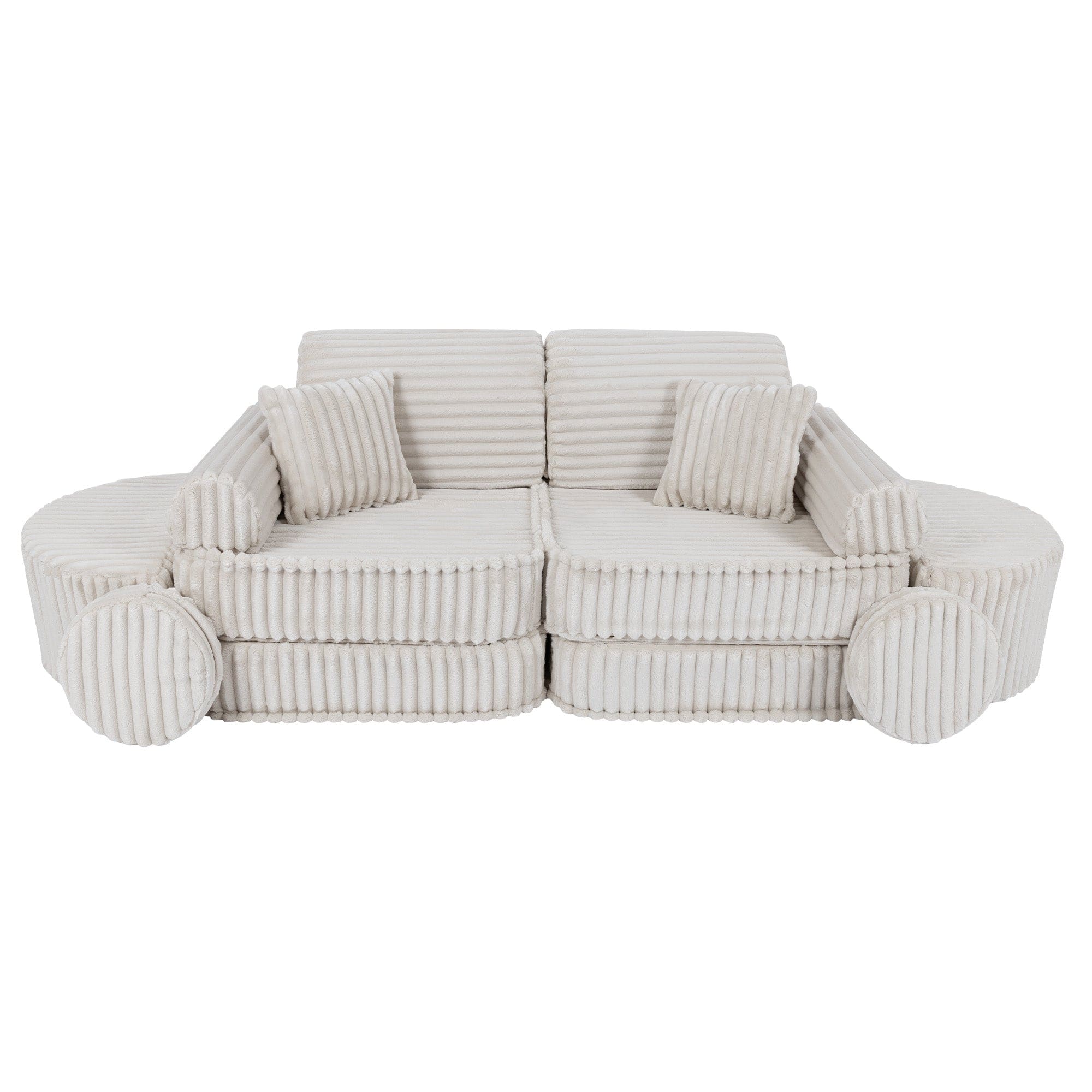 Meowbaby - Churros Sofa Max - Modułowa Sofa Dla Dzieci | 12 Elementów