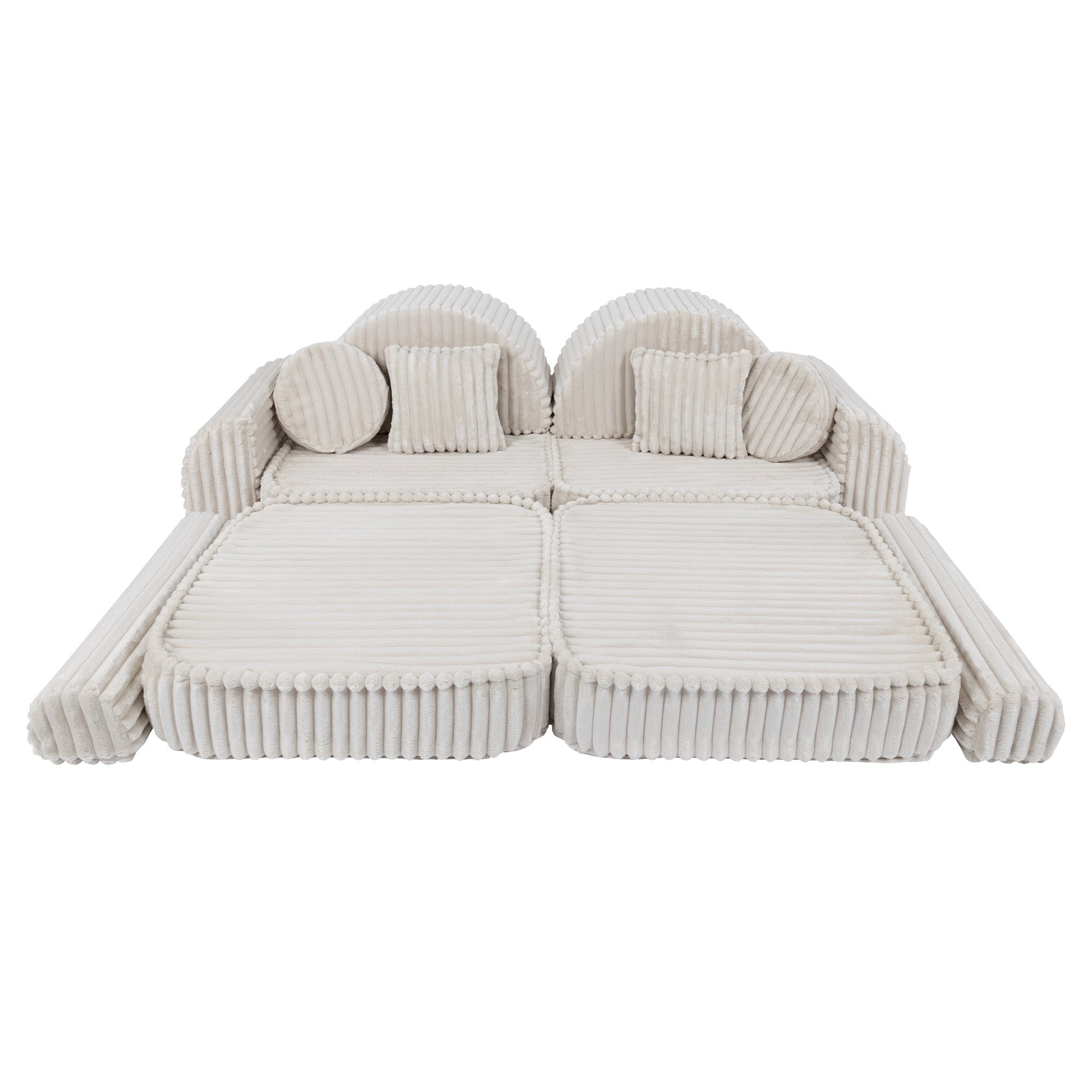 Meowbaby - Churros Sofa Max - Modułowa Sofa Dla Dzieci | 12 Elementów