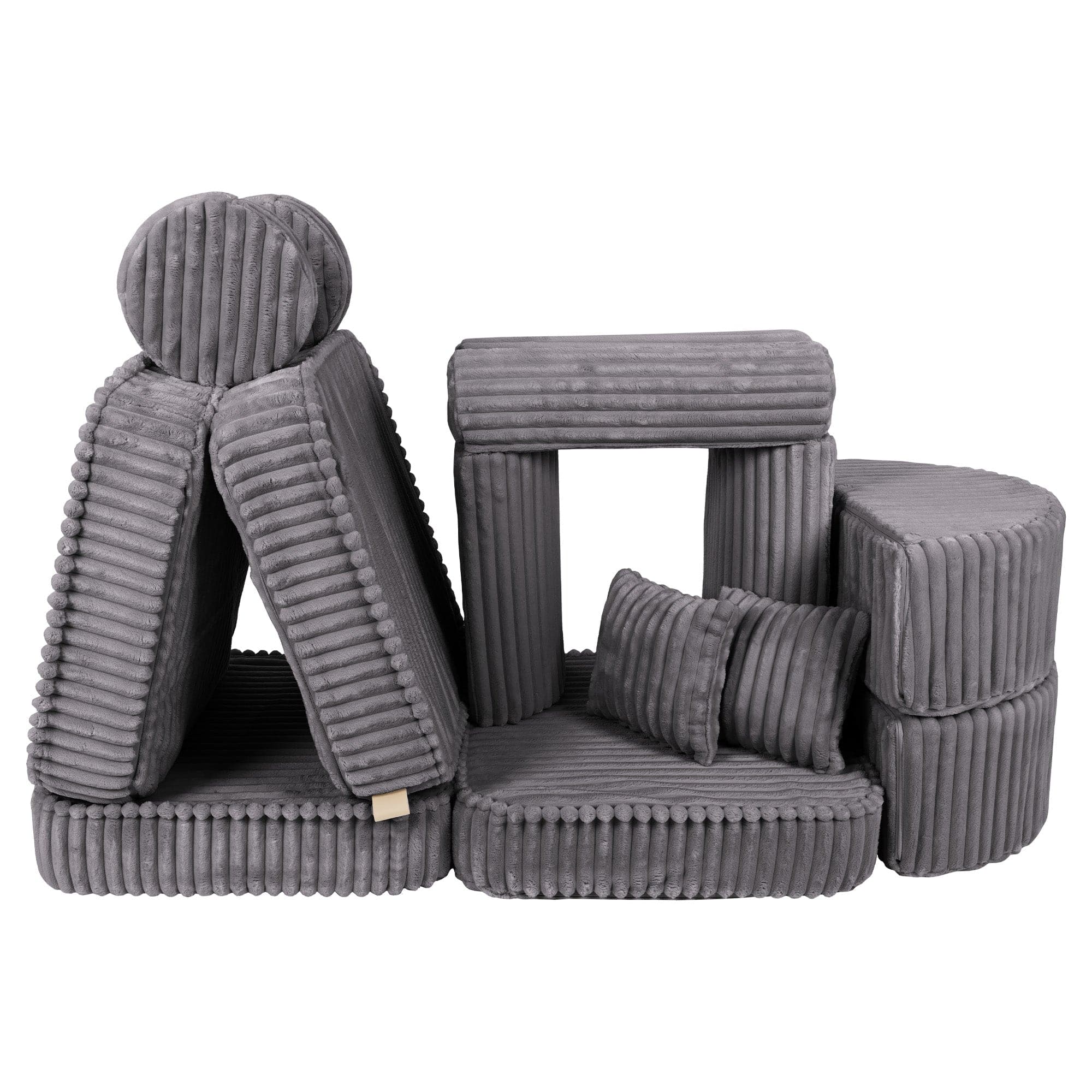 Meowbaby - Churros Sofa Max - Modułowa Sofa Dla Dzieci | 12 Elementów