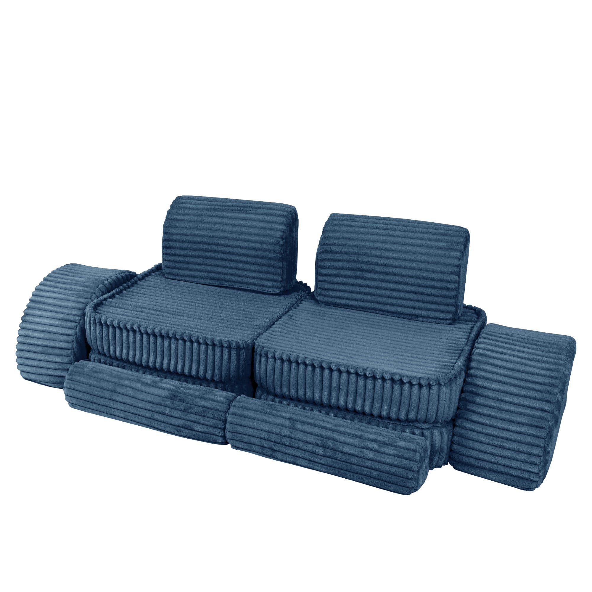 Meowbaby - Churros Sofa Max - Modułowa Sofa Dla Dzieci | 12 Elementów