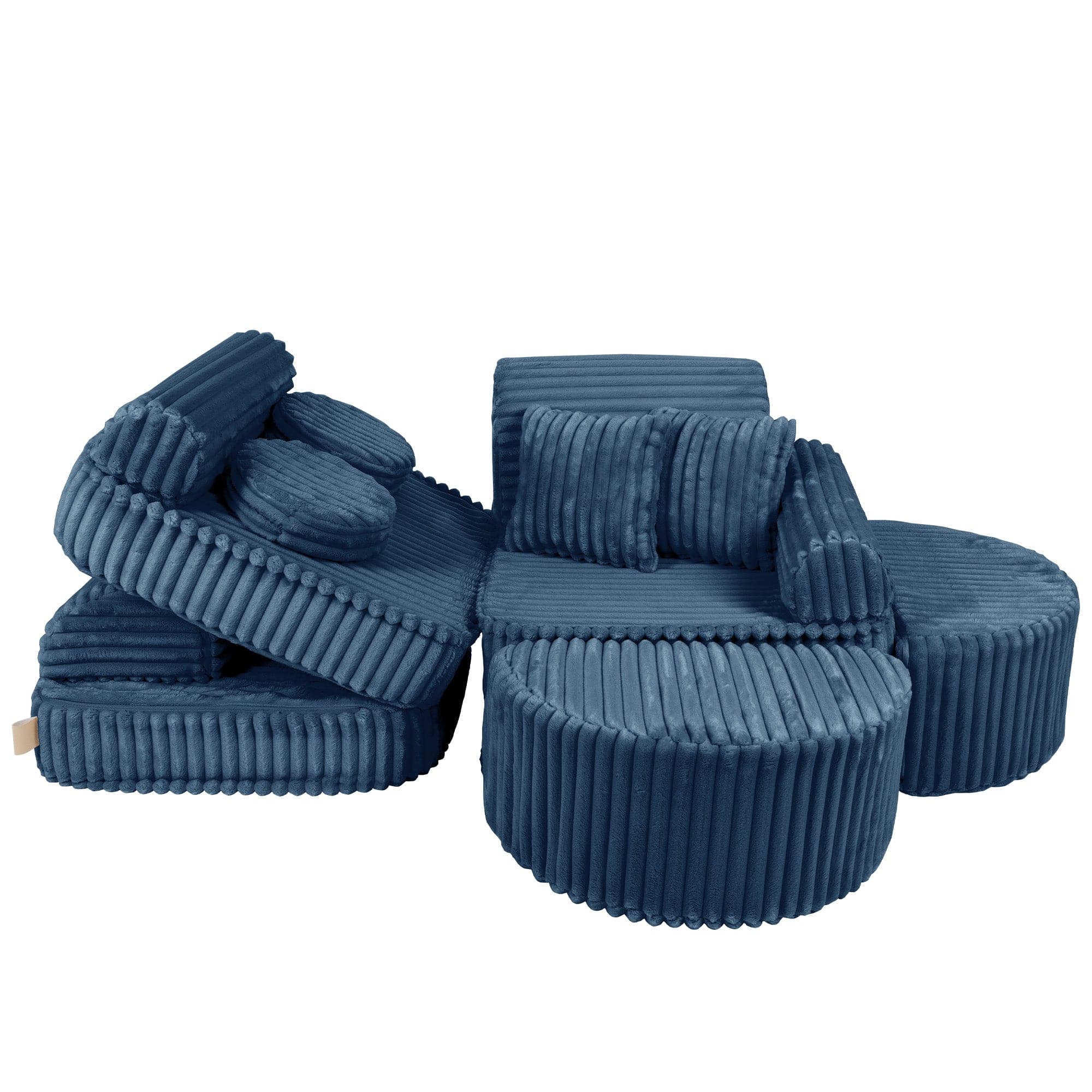 Meowbaby - Churros Sofa Max - Modułowa Sofa Dla Dzieci | 12 Elementów