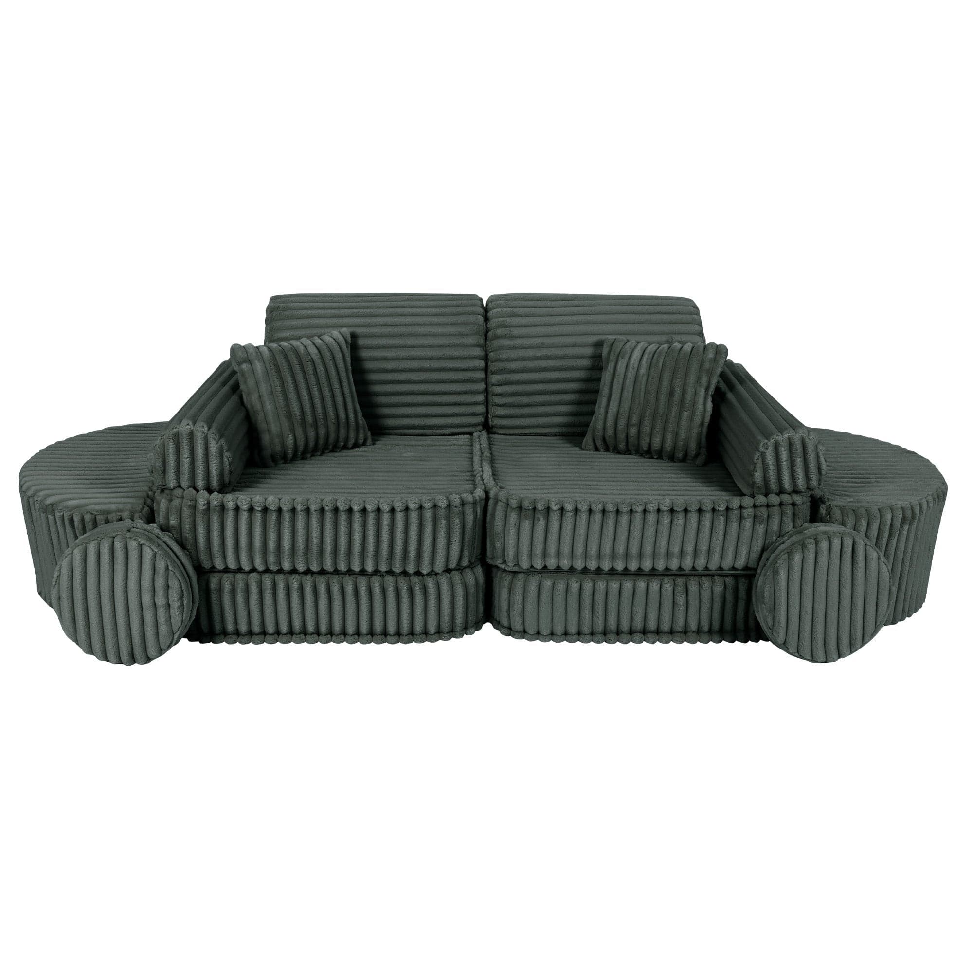 Meowbaby - Churros Sofa Max - Modułowa Sofa Dla Dzieci | 12 Elementów