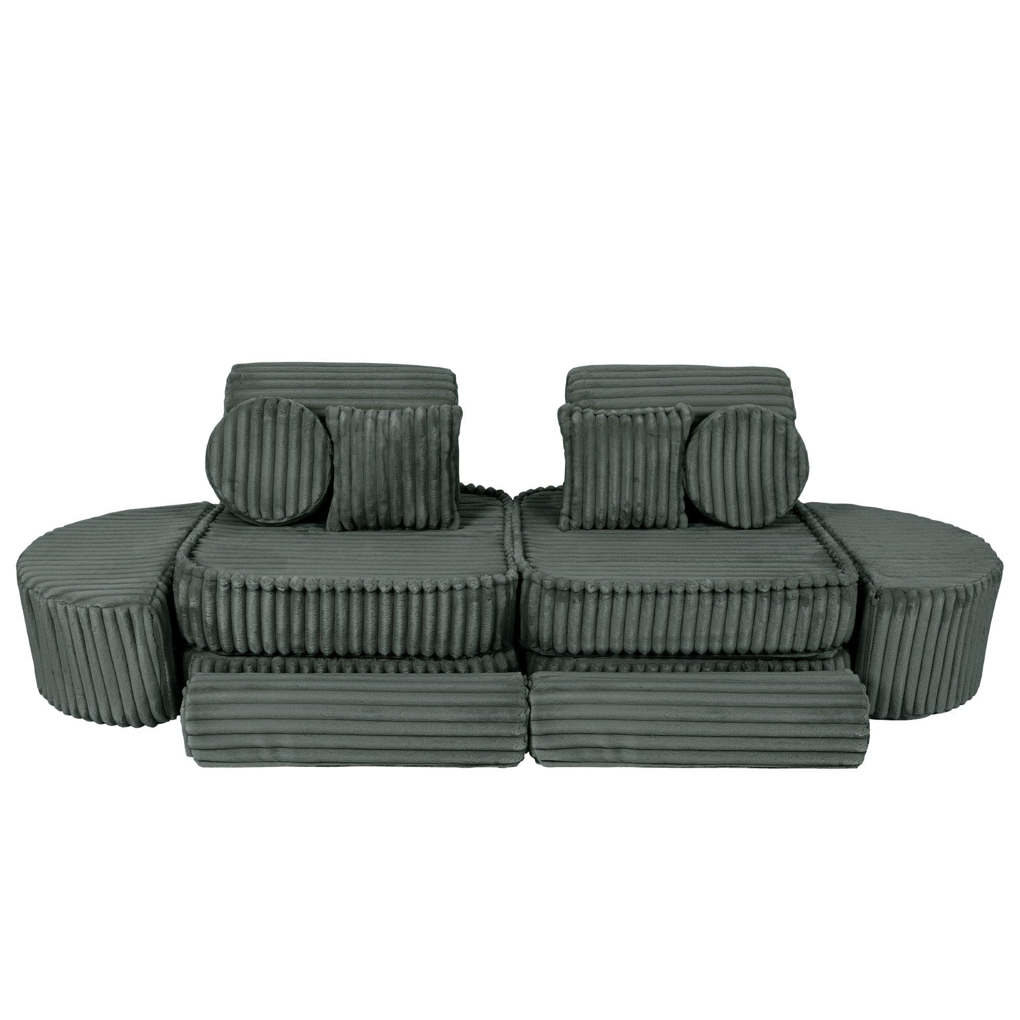 Meowbaby - Churros Sofa Max - Modułowa Sofa Dla Dzieci | 12 Elementów