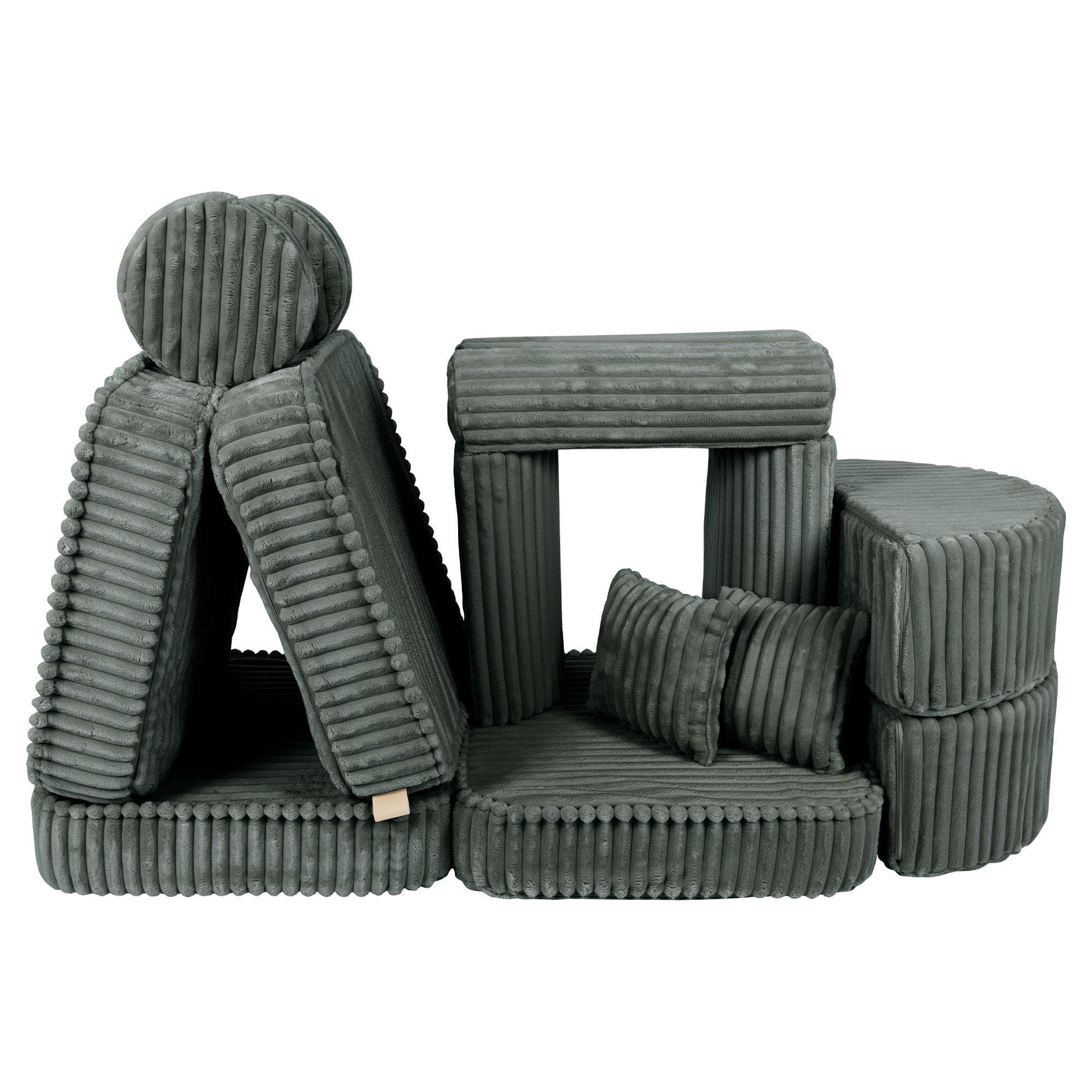 Meowbaby - Churros Sofa Max - Modułowa Sofa Dla Dzieci | 12 Elementów