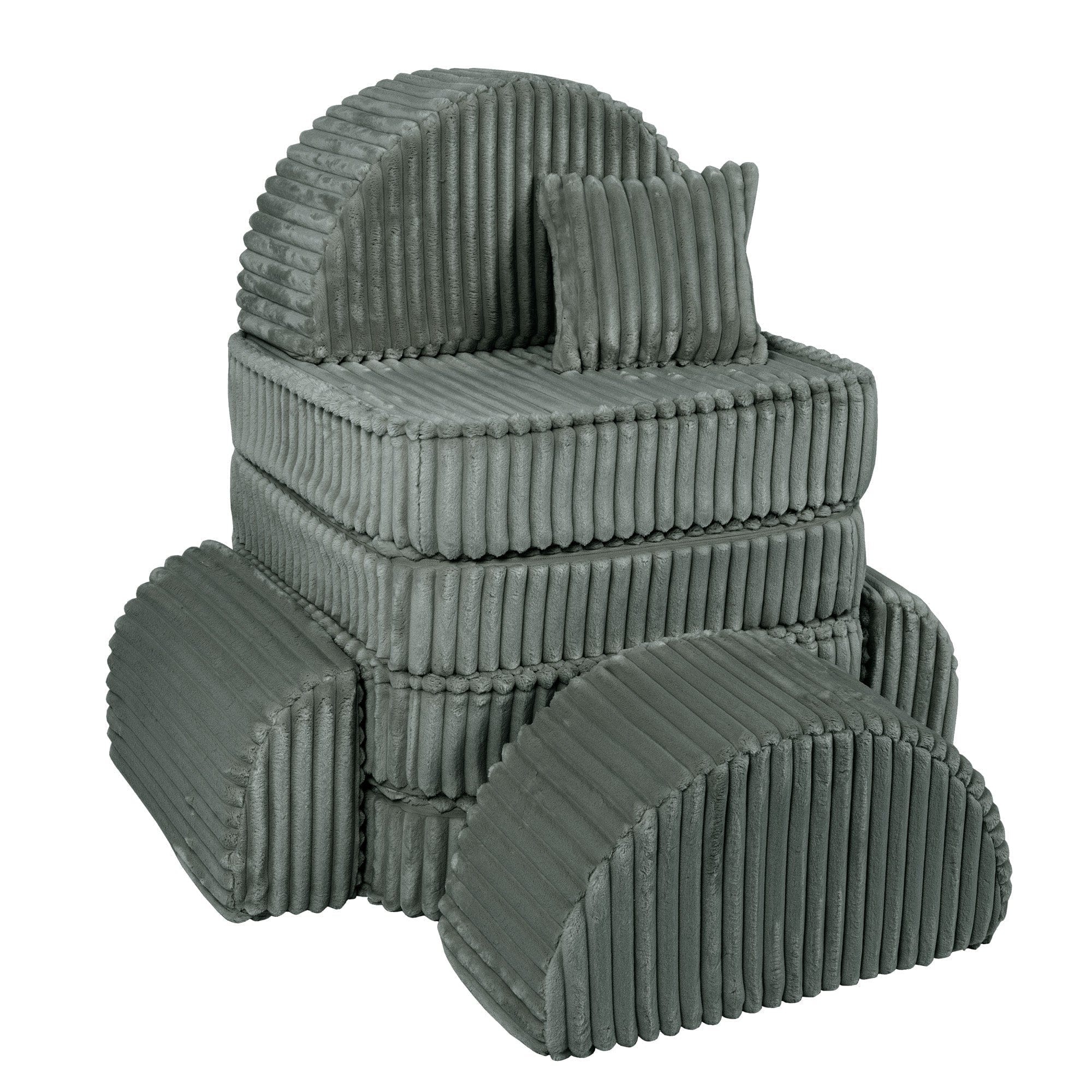 Meowbaby - Churros Sofa Max - Modułowa Sofa Dla Dzieci | 12 Elementów