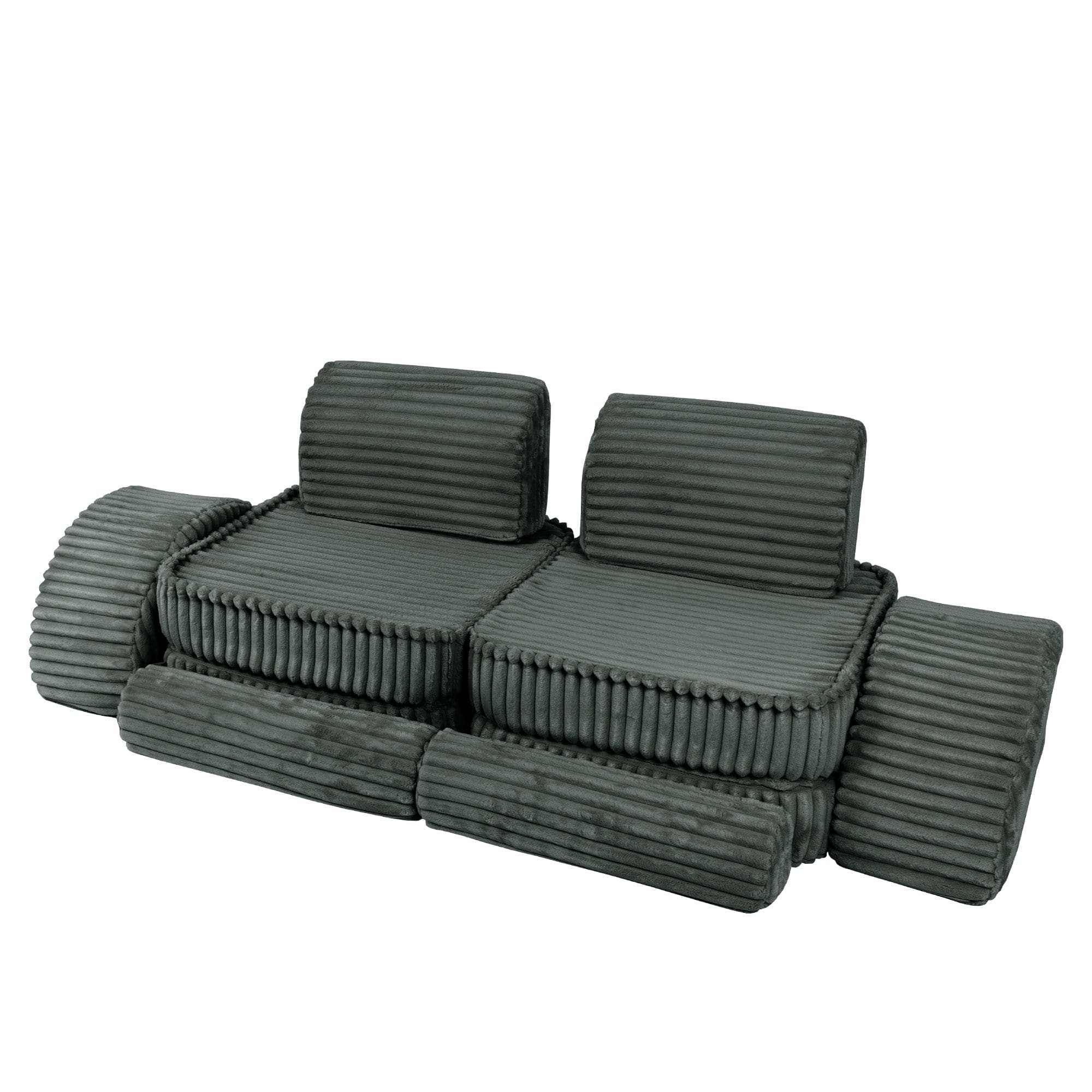 Meowbaby - Churros Sofa Max - Modułowa Sofa Dla Dzieci | 12 Elementów