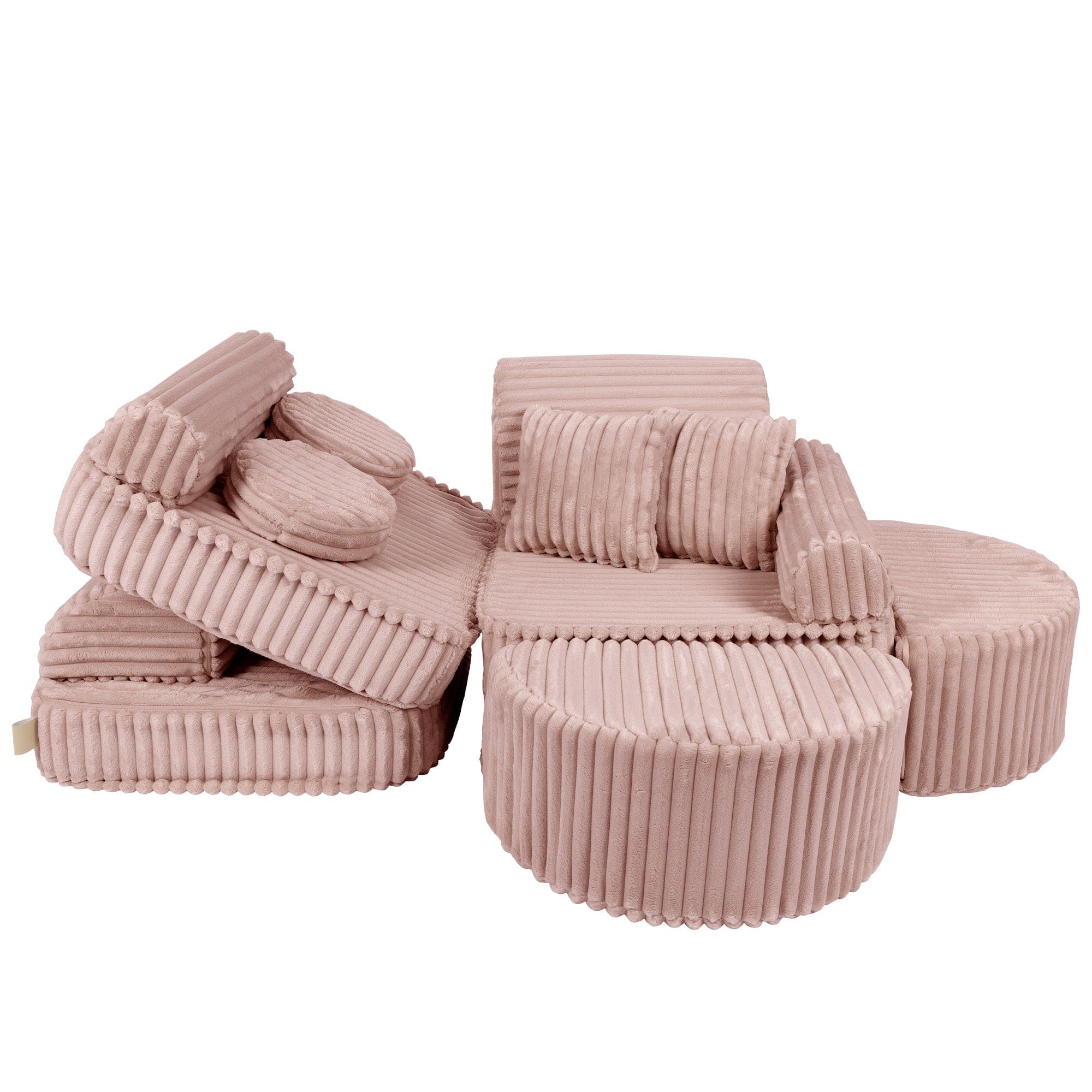 Meowbaby - Churros Sofa Max - Modułowa Sofa Dla Dzieci | 12 Elementów