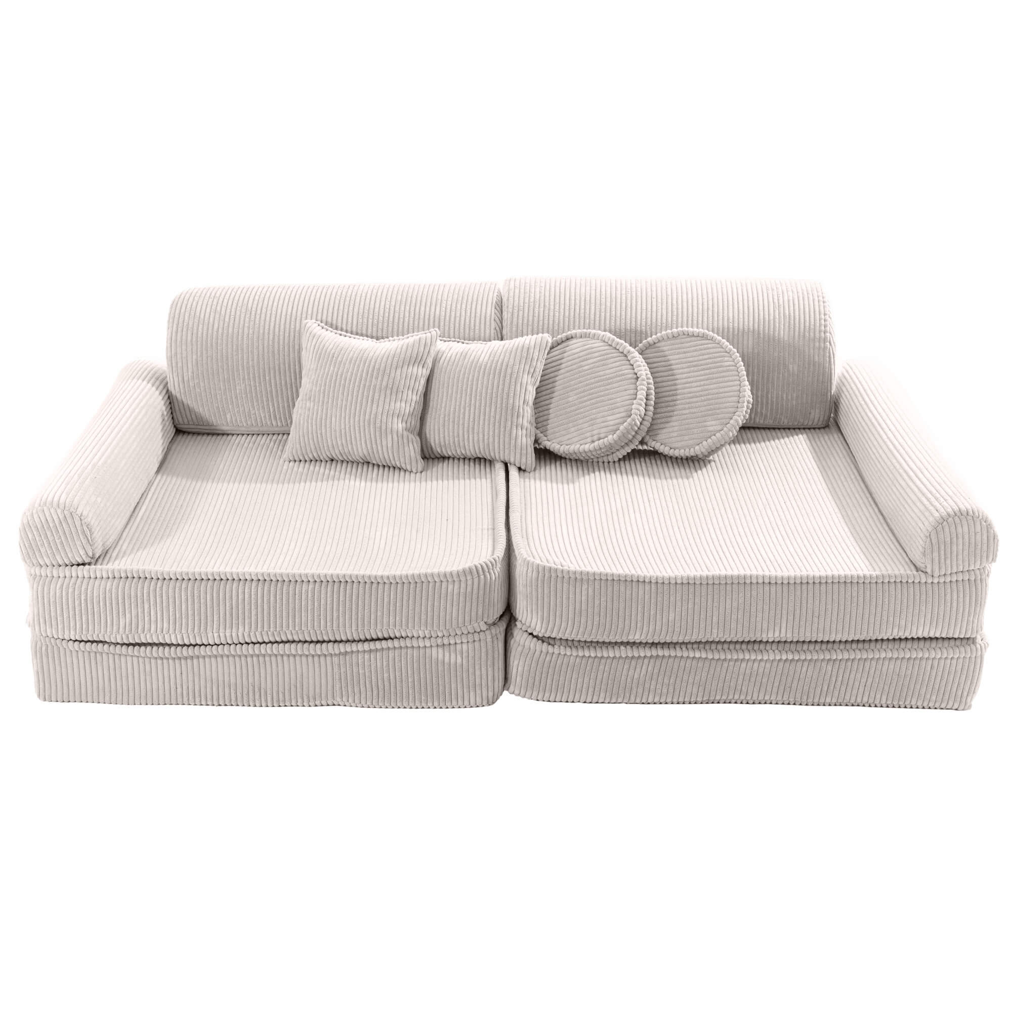 Aesthetic Sztruksowa sofa dziecięca