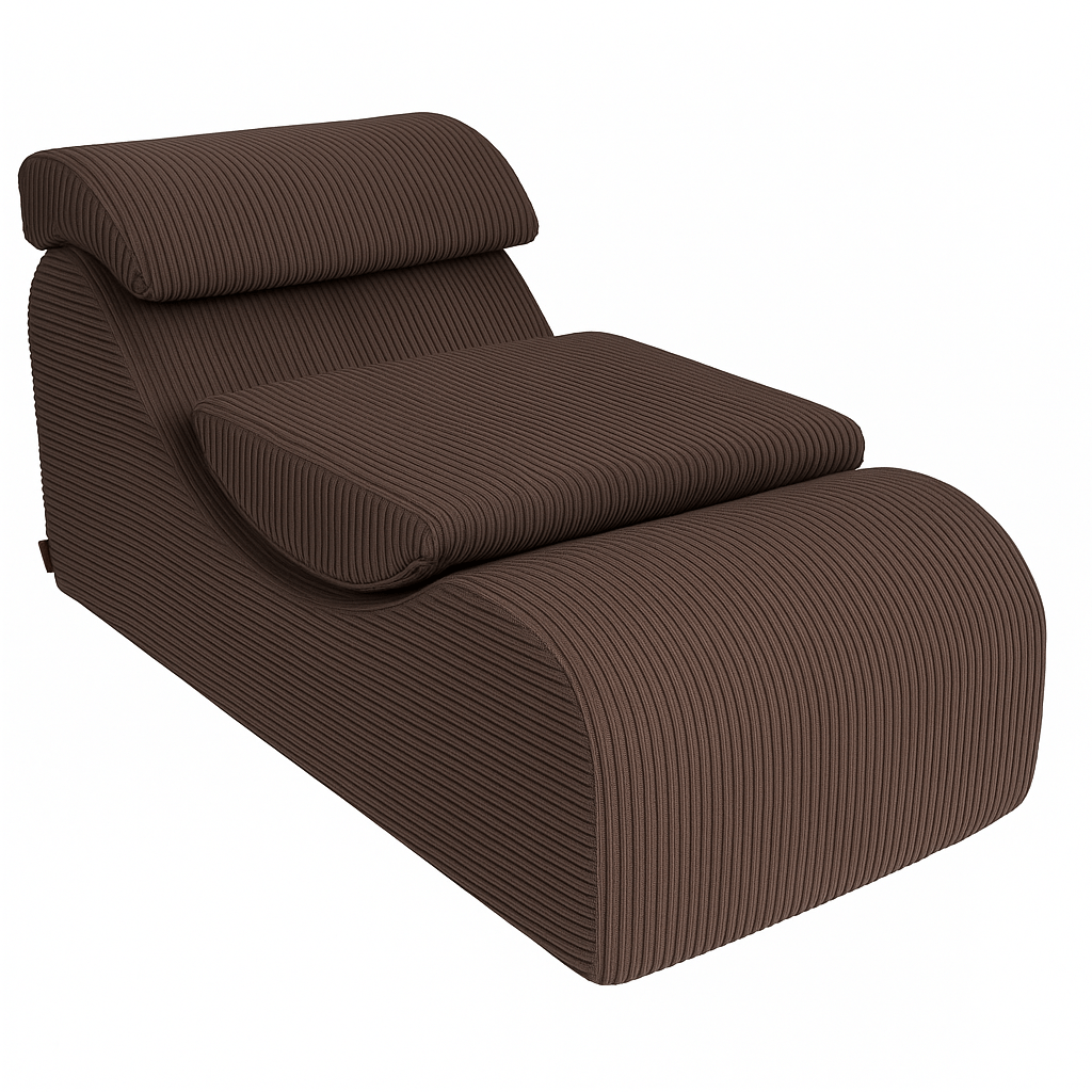 Meowbaby Aesthetic Wave Lounger - Wygodny Fotel dla Dzieci