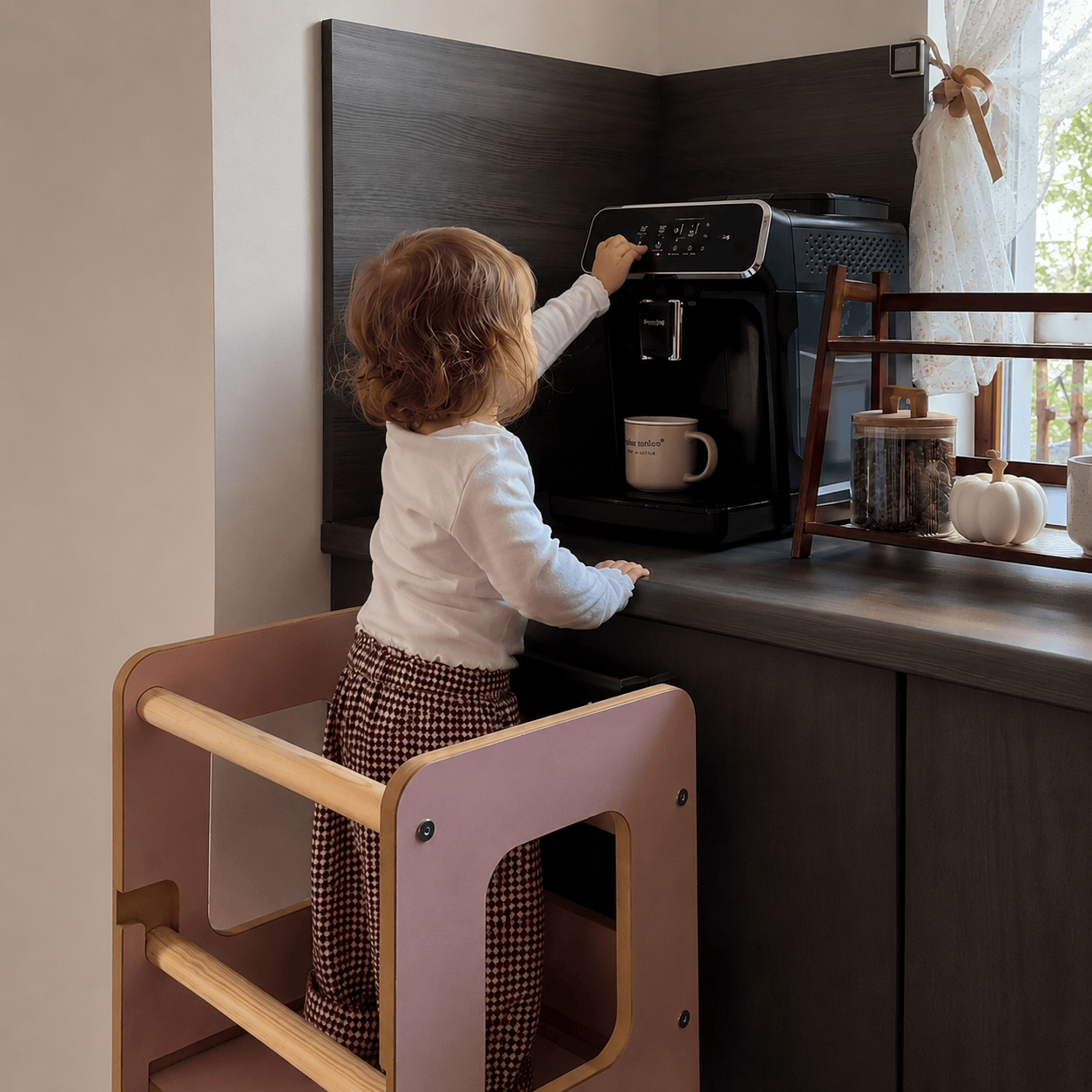 MeowBaby Asystent kuchenny MDF | Drewniany