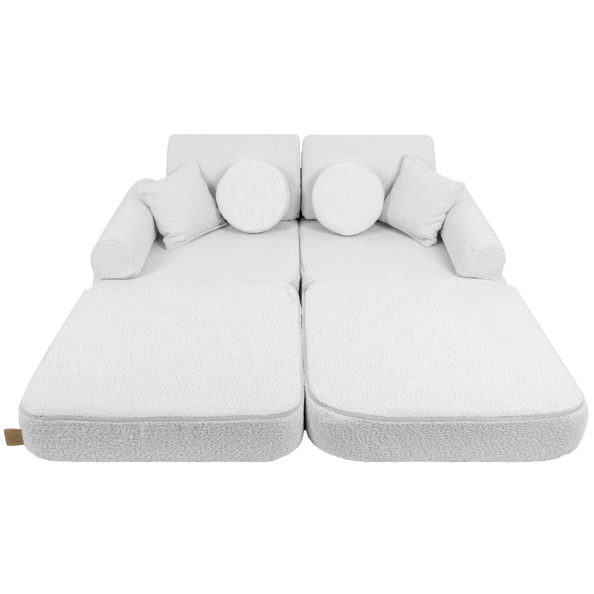 Meowbaby Boucle Sofa Plus – Modułowa Sofa Dla Dzieci | 10 Elementów