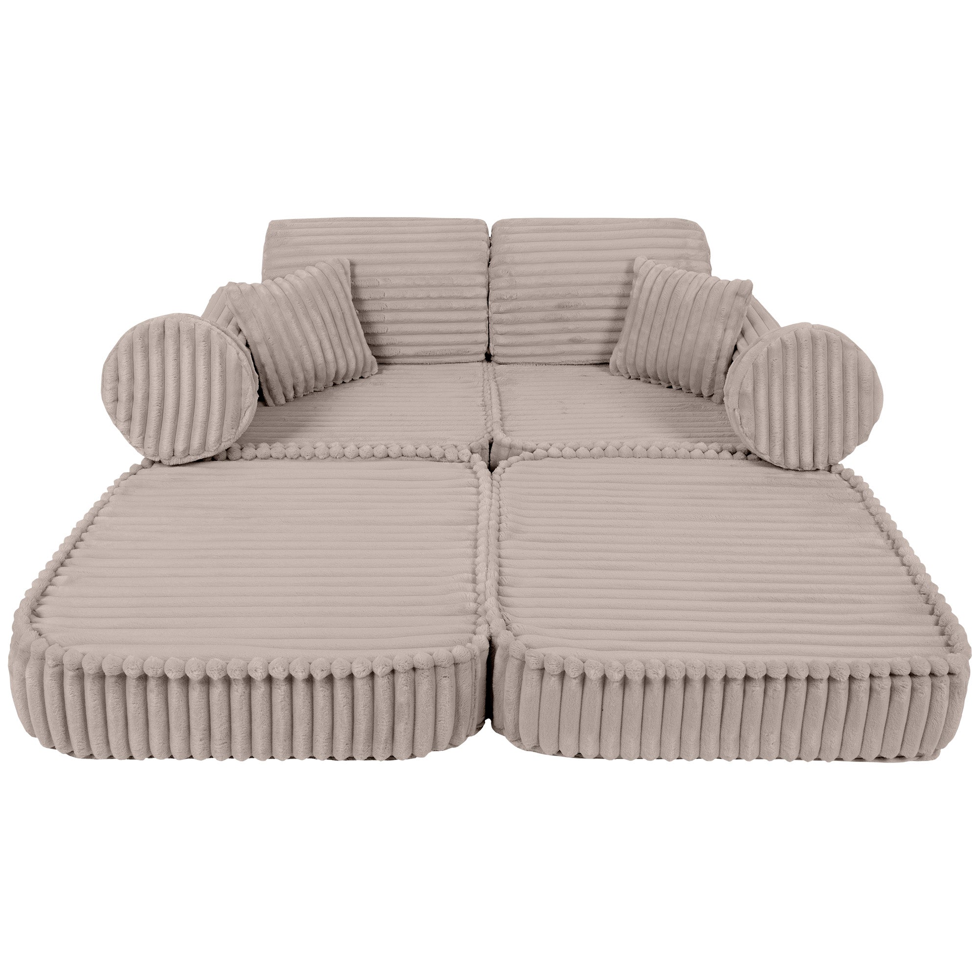 Meowbaby Churros Sofa Plus – Modułowa Sofa Dla Dzieci | 10 Elementów