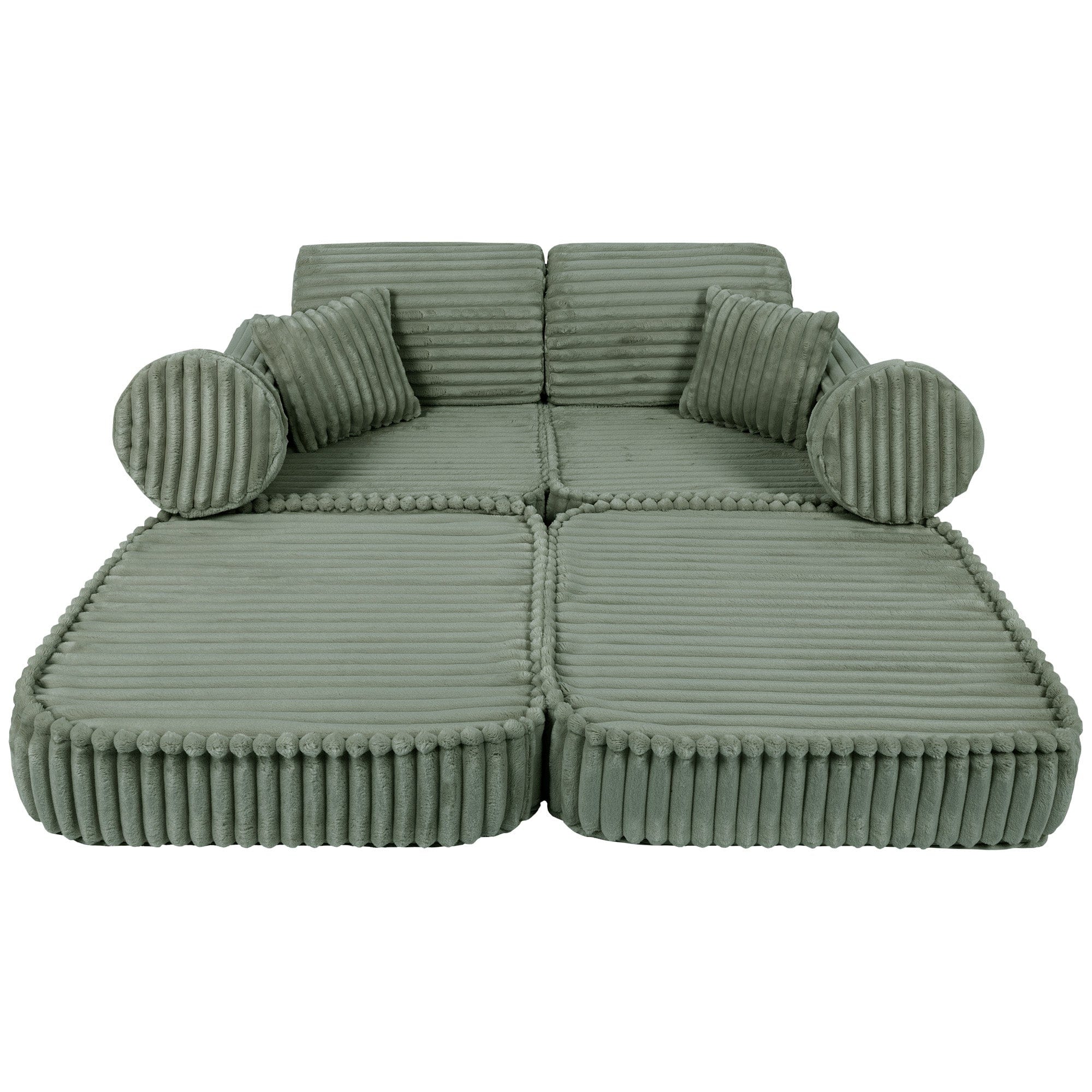 Meowbaby Churros Sofa Plus – Modułowa Sofa Dla Dzieci | 10 Elementów