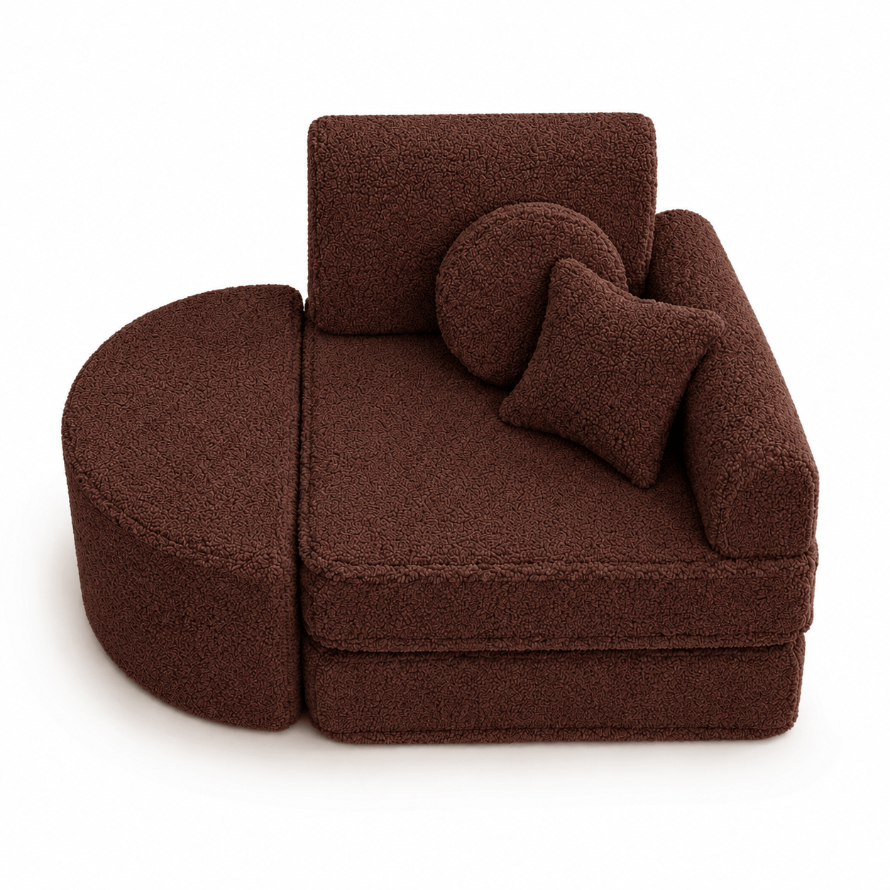 Meowbaby Fotel Modułowy dla Dziecka – 6 Elementów | Bearly | 60cm