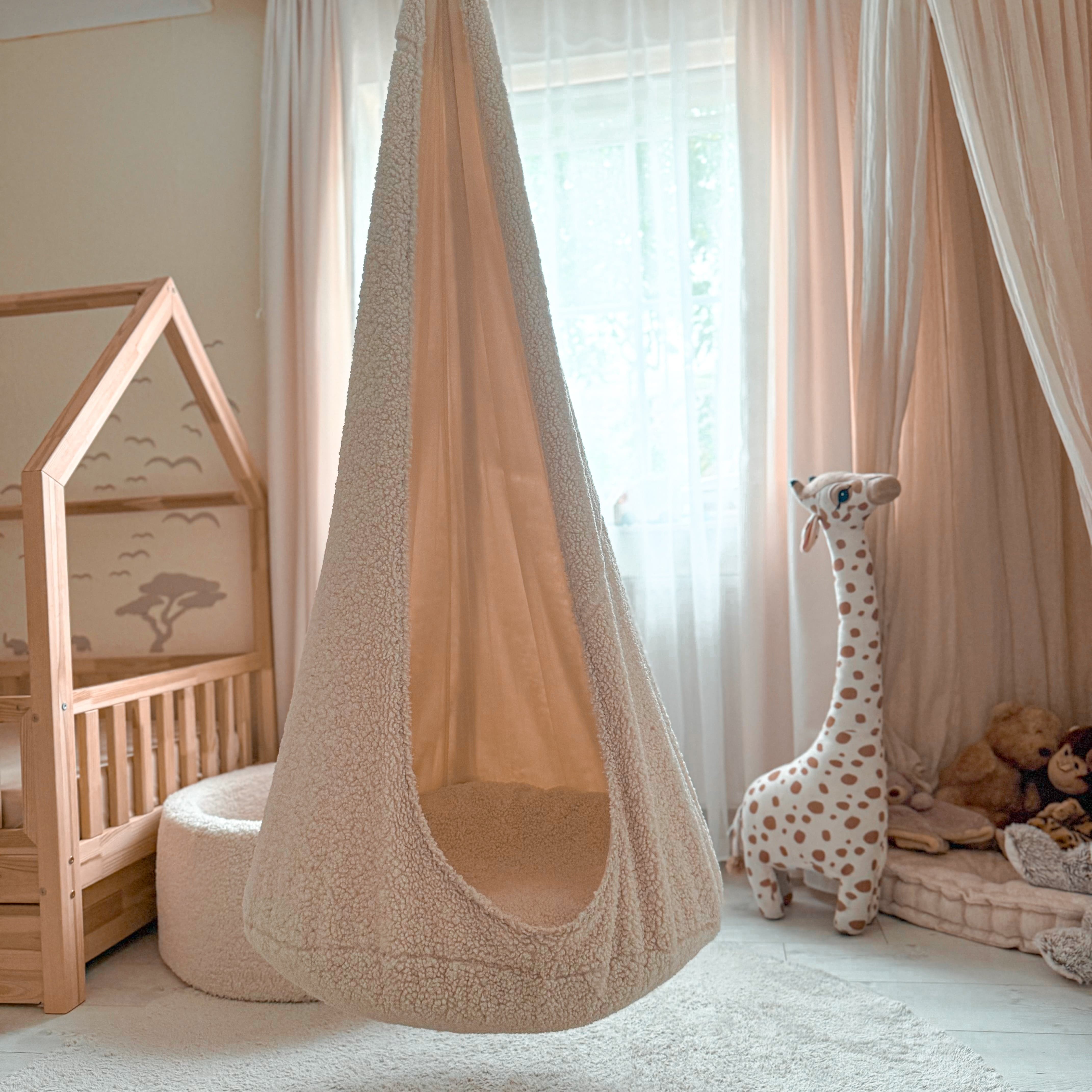 Meowbaby Huśtawka Kokon dla Dzieci | Bearly