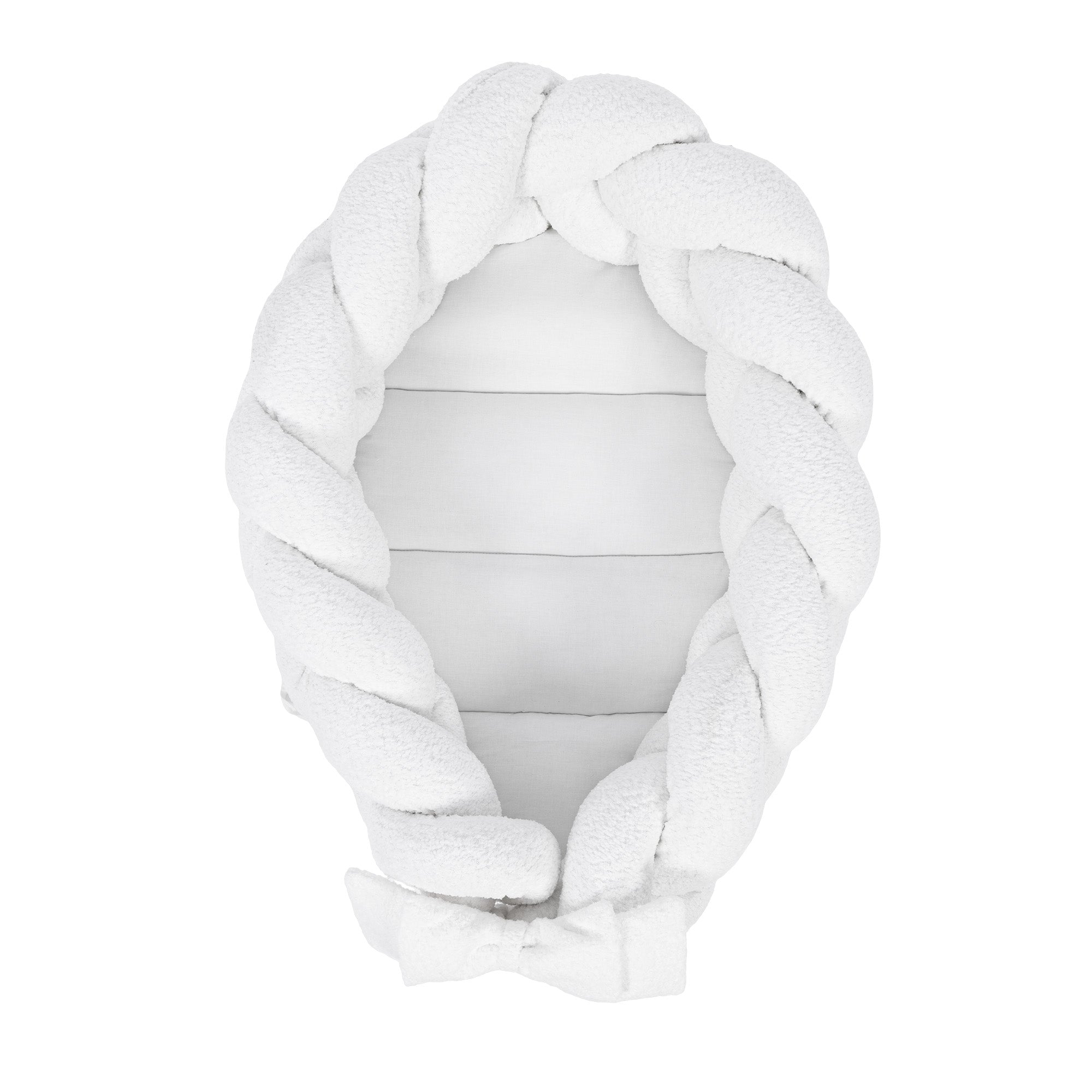 Meowbaby Kokon Niemowlęcy z Warkoczem Ochronnym – Boucle