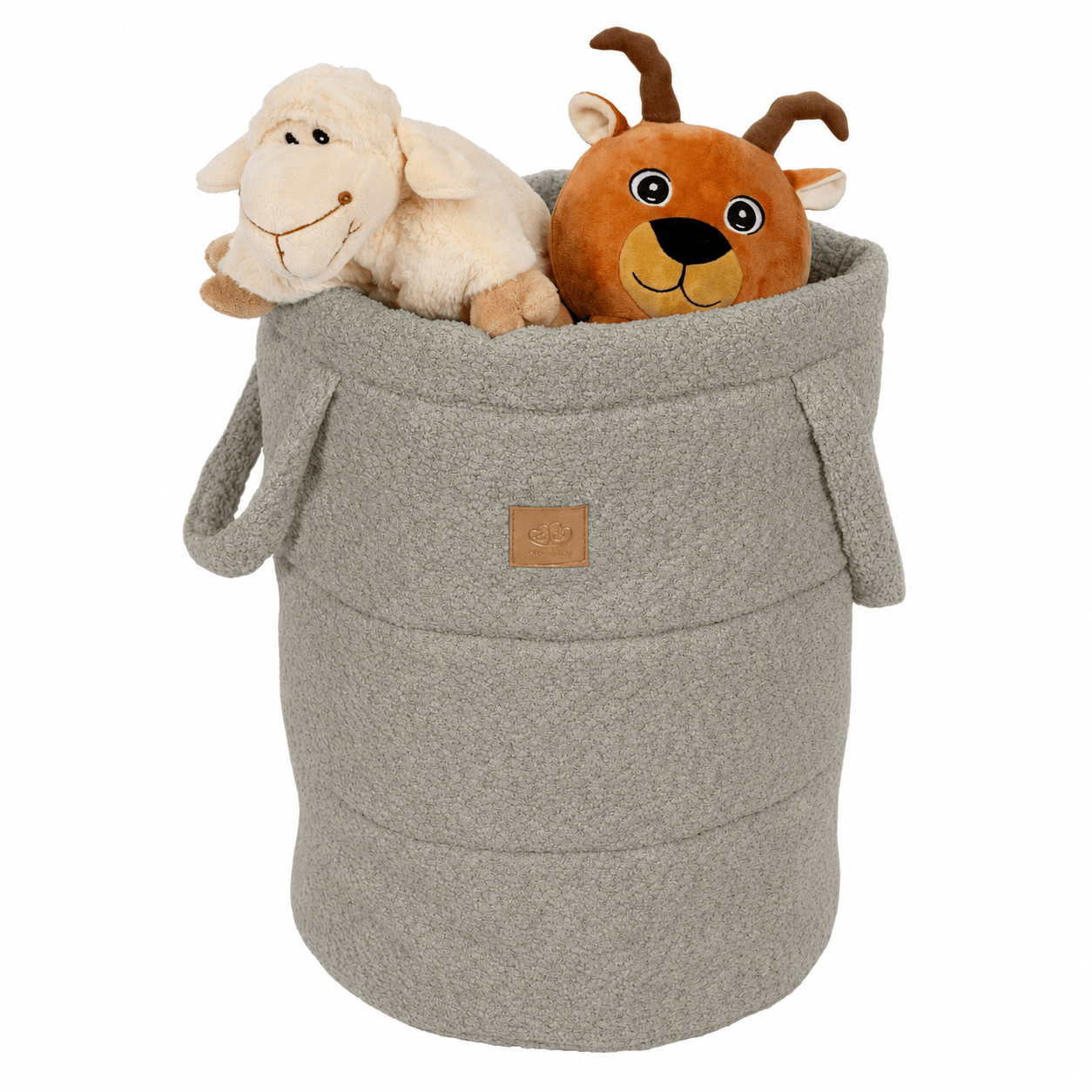 Meowbaby Kosz na Zabawki dla Dziecka – Organizer do Pokoju | Boucle