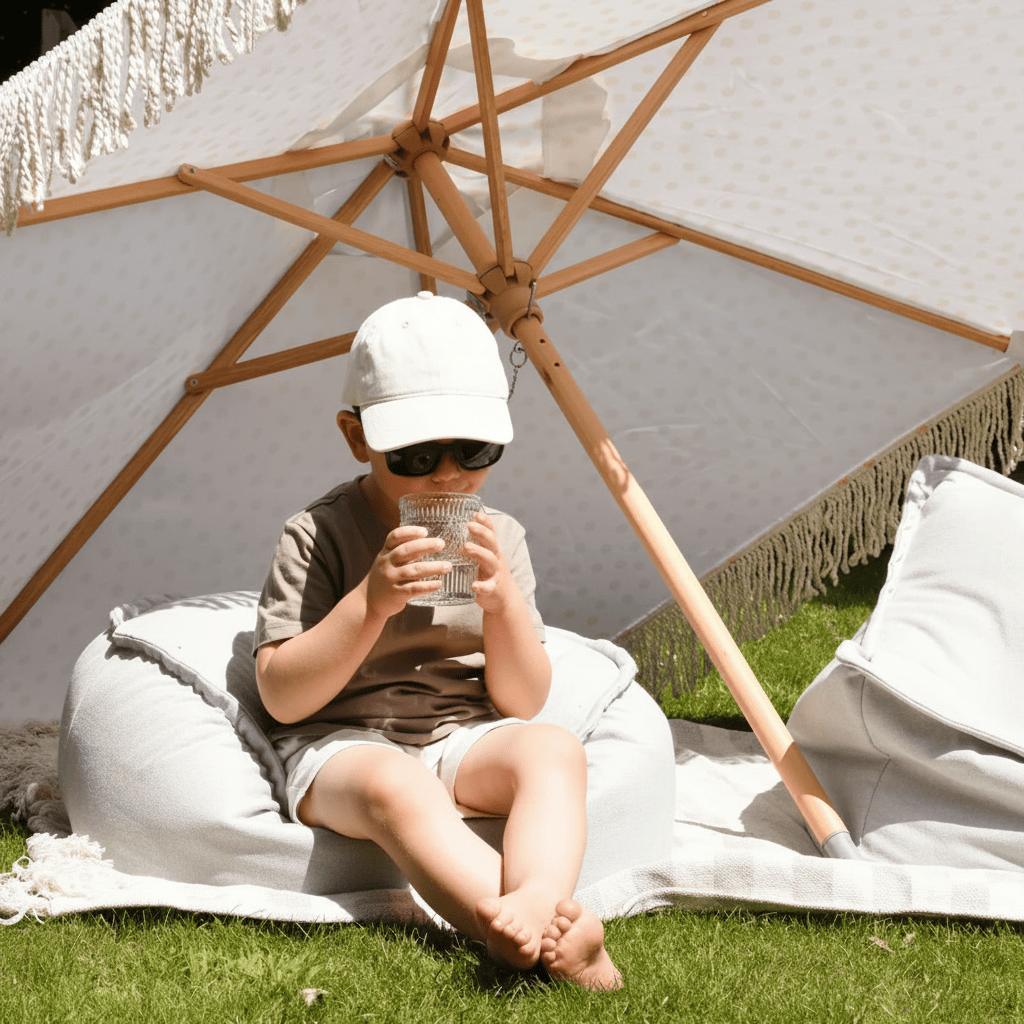 Meowbaby Okrągła Pufa dla Dziecka – Bean Bag do Domu i Ogrodu | Outzy
