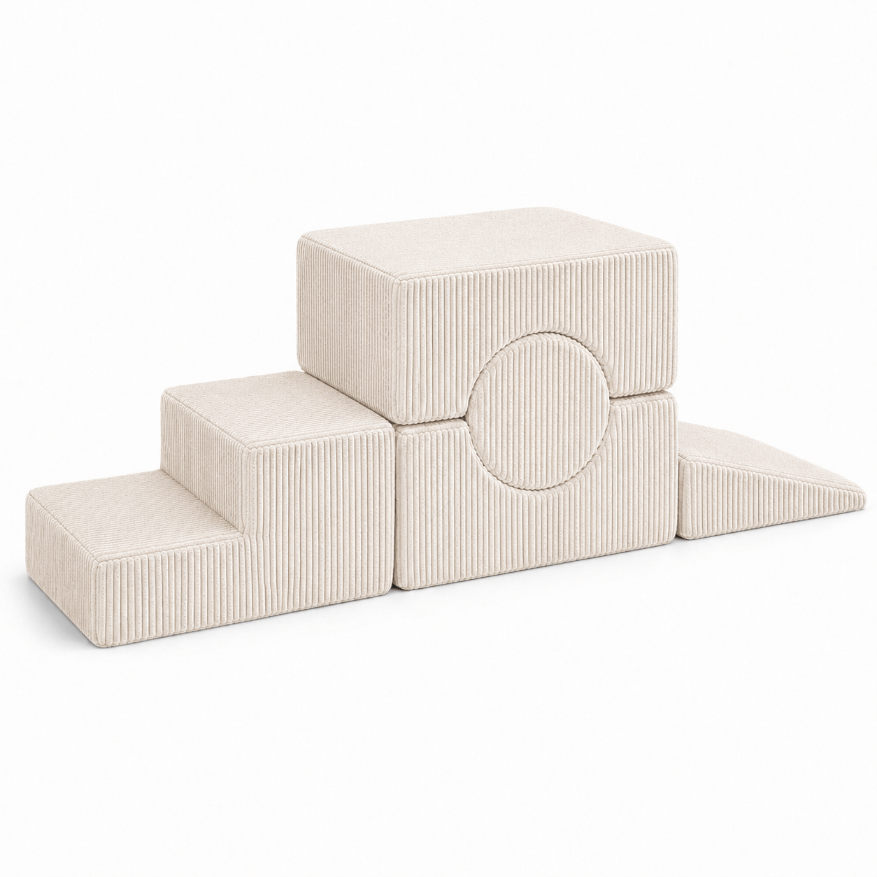 Meowbaby Piankowy Plac Zabaw dla Dzieci | Shape Set | Aesthetic
