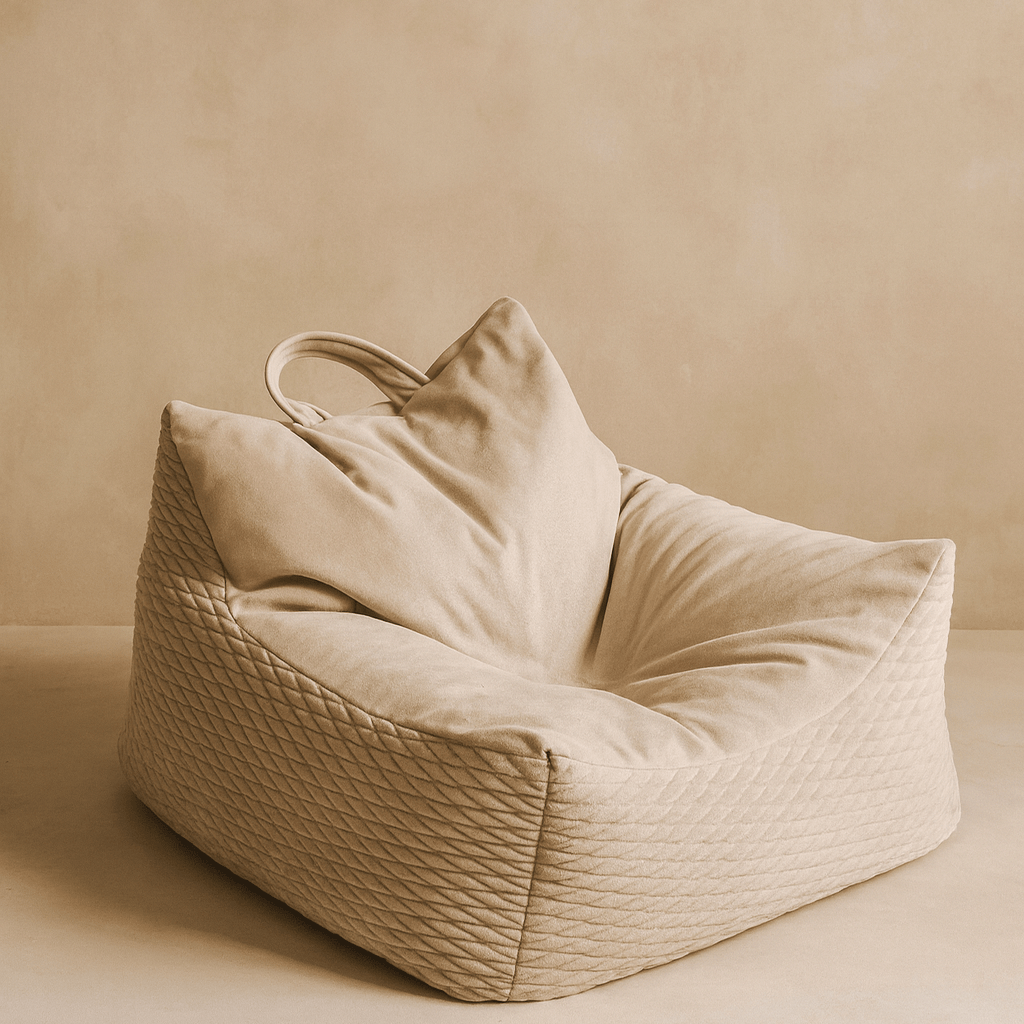 Meowbaby Pufa dla Dziecka - Sako Bag | Dune