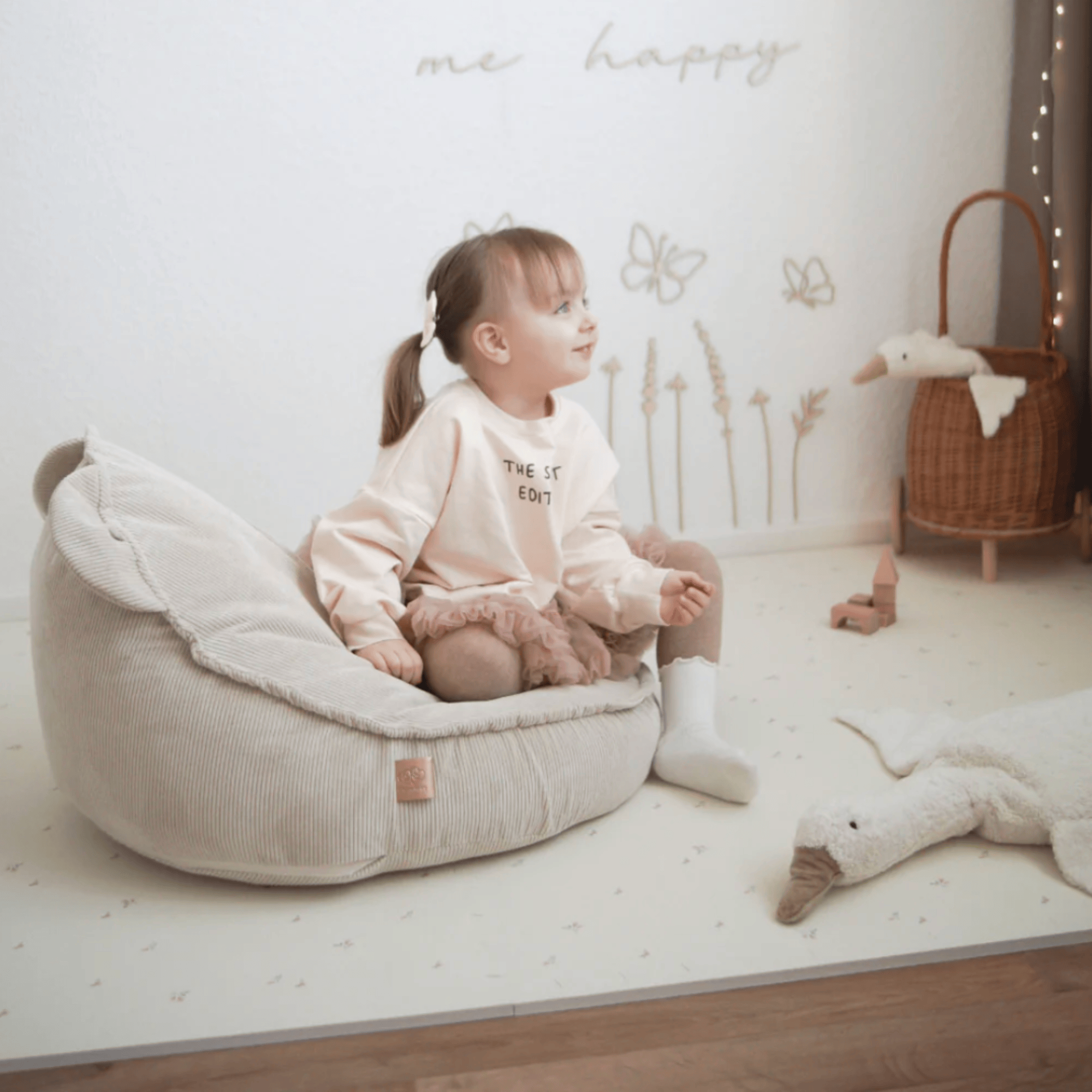 Meowbaby Pufa dla Dziecka - Sako Bag Teddy | Slimcord