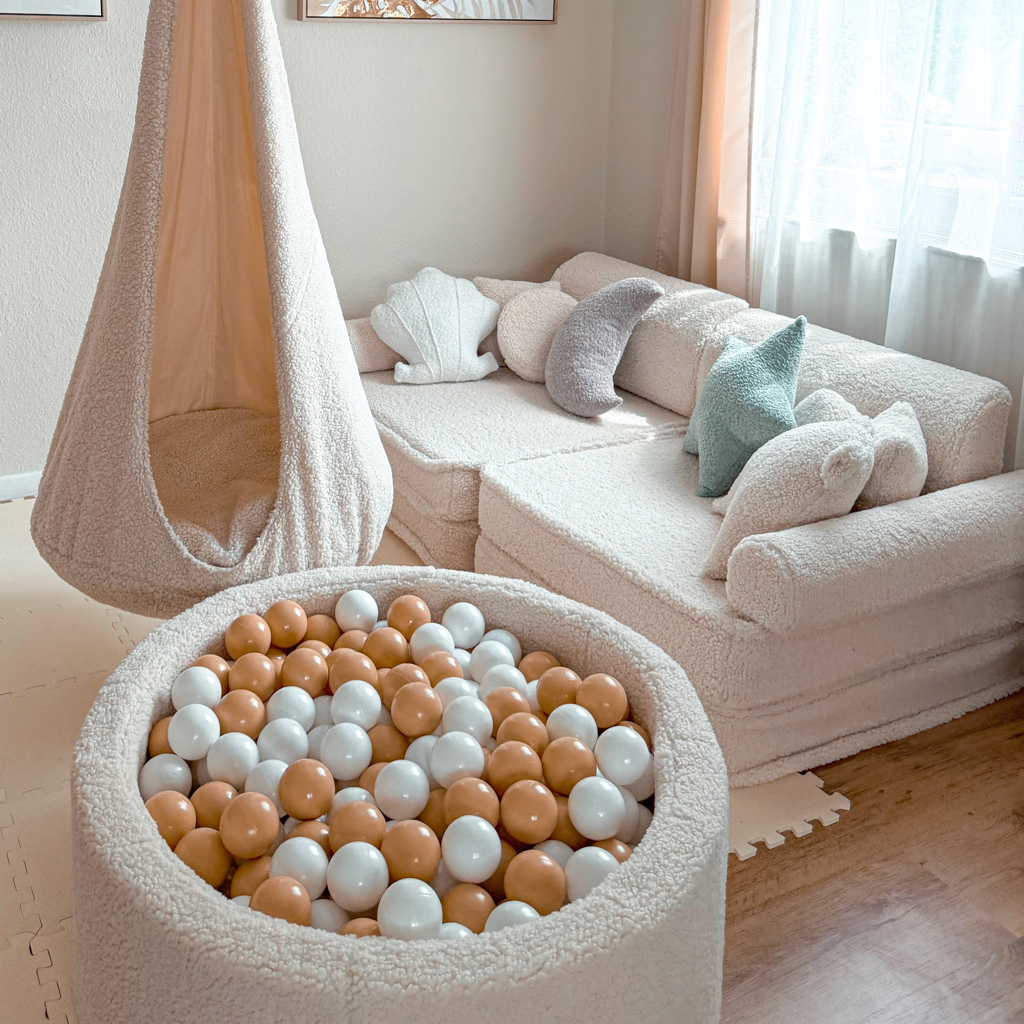 Meowbaby Sofa Modułowa dla Dziecka – 8 Elementów | Bearly