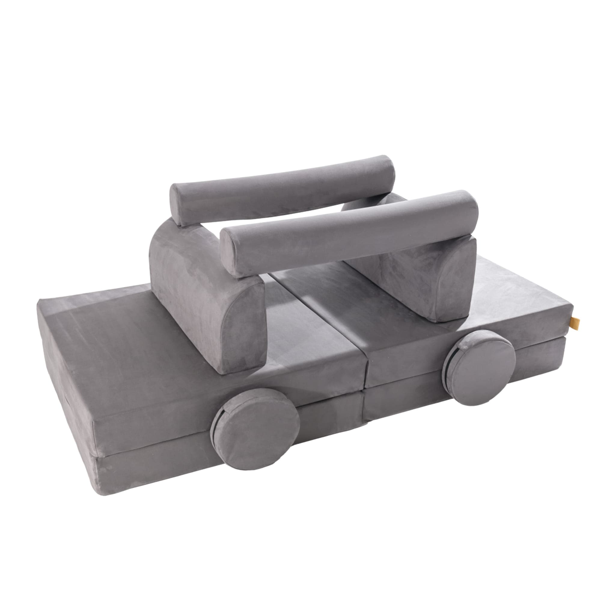 Meowbaby Sofa Modułowa dla Dziecka – 8 Elementów | Velvet