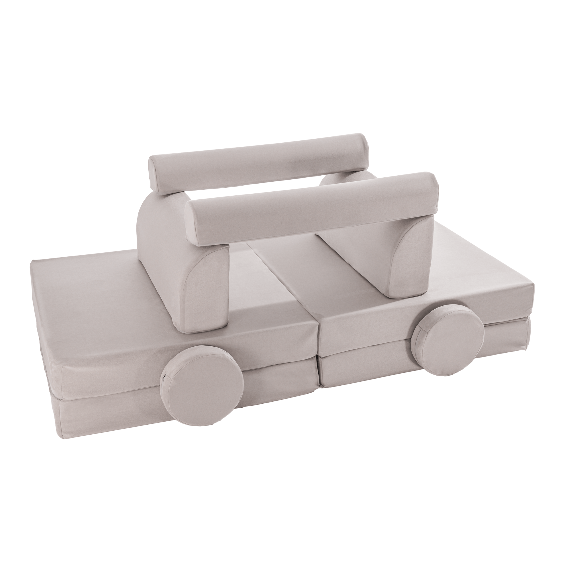 Meowbaby Sofa Modułowa dla Dziecka – 8 Elementów | Velvet