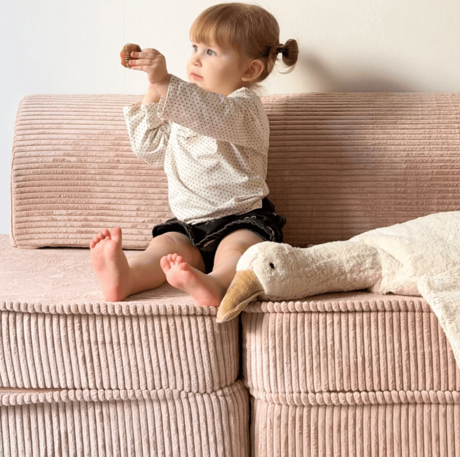 Meowbaby Sofa Modułowa dla Dziecka Basic - 4 Elementy | Aesthetic