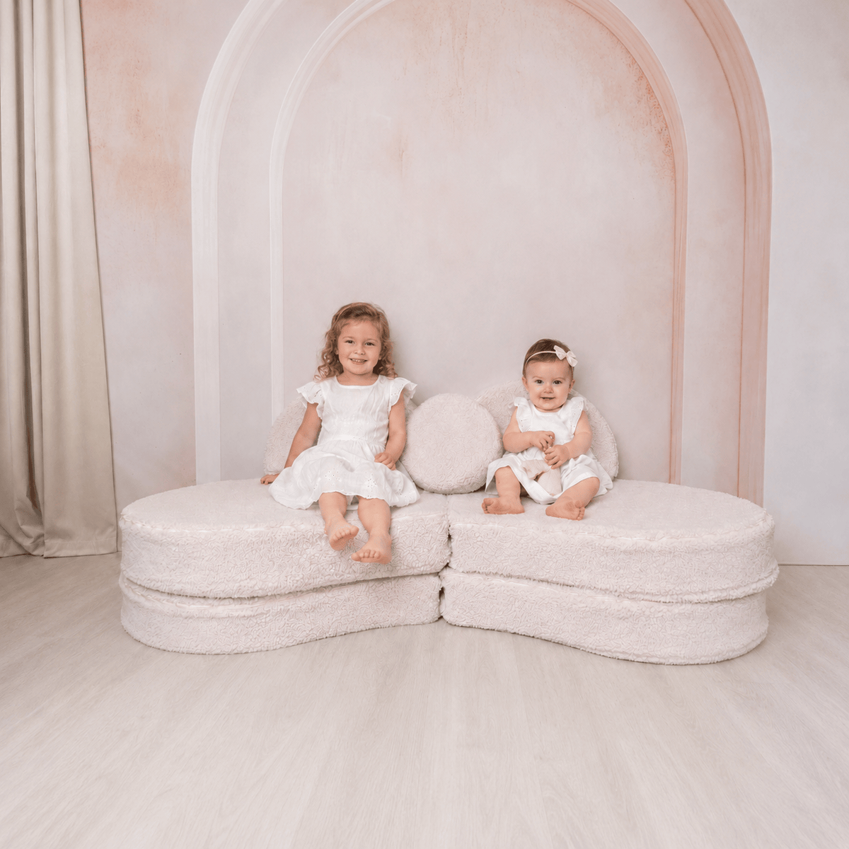 Meowbaby Sofa Modułowa dla Dziecka Coccolo  – 6 Elementów | Bearly