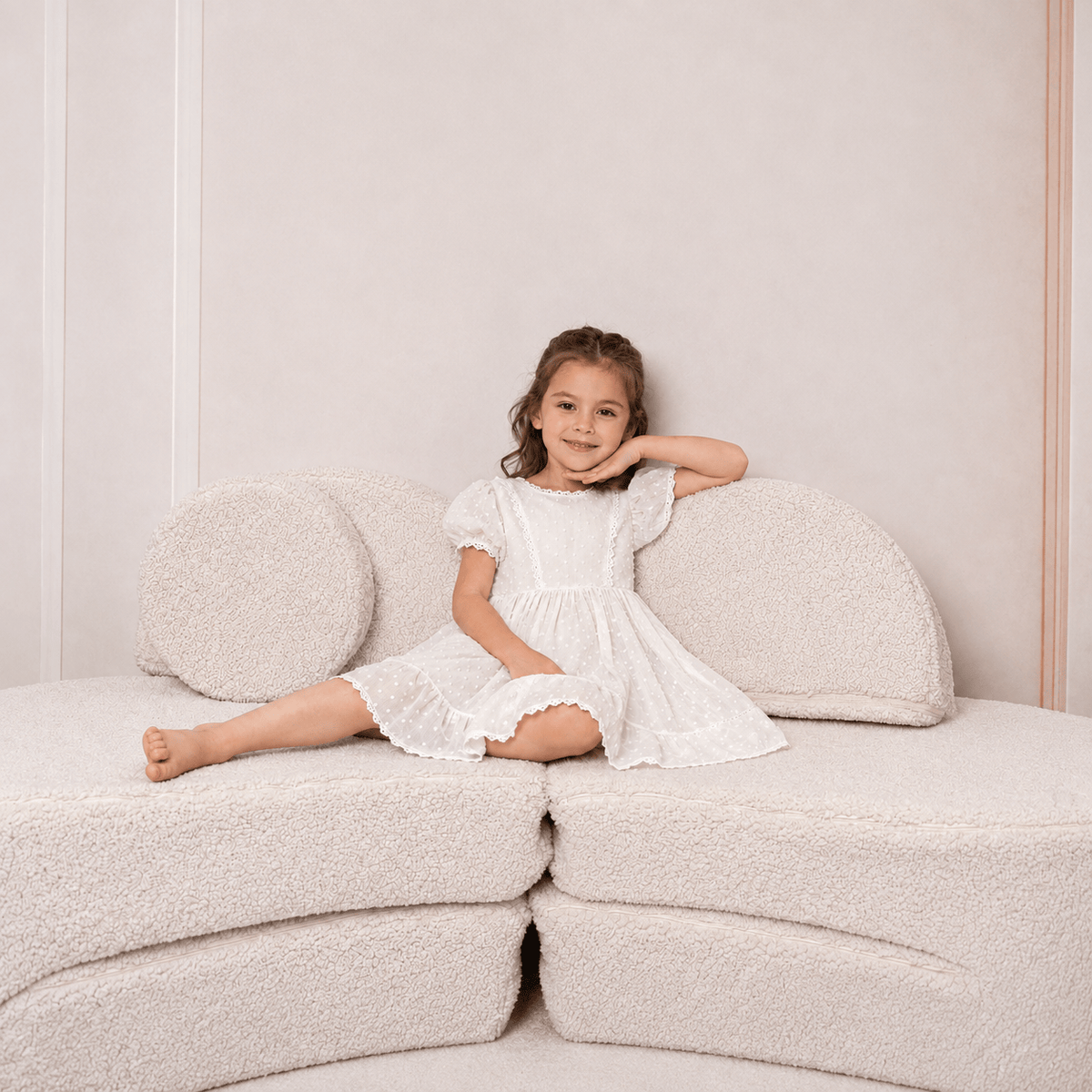 Meowbaby Sofa Modułowa dla Dziecka Coccolo  – 6 Elementów | Bearly