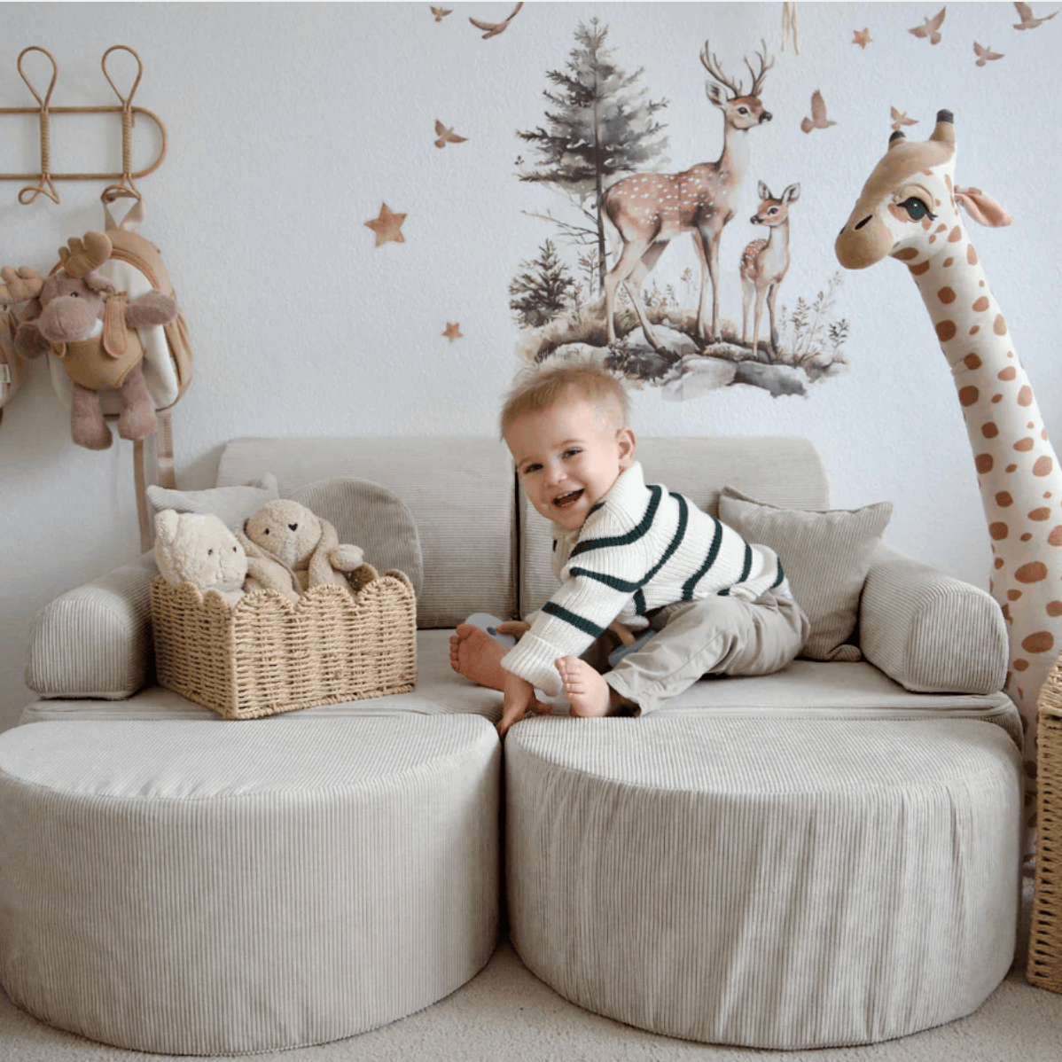 Meowbaby Sofa Modułowa dla Dziecka Max - 12 Elementów | Slimcord