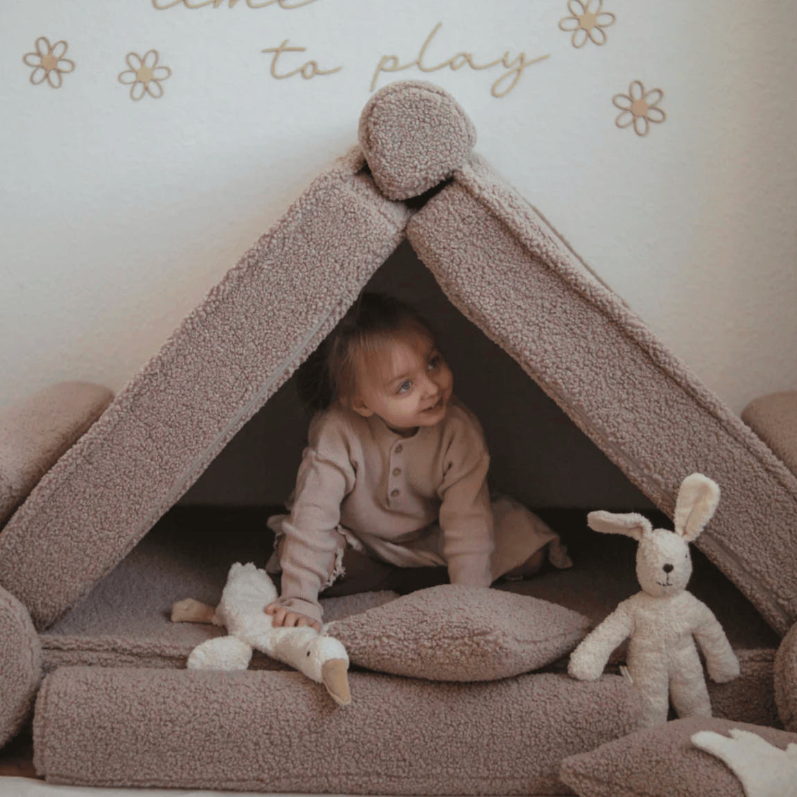 Meowbaby Sofa Modułowa dla Dziecka Plus - 10 Elementów | Bearly