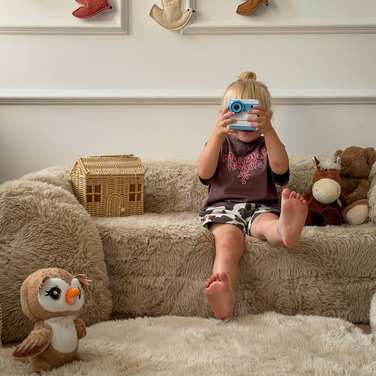 Meowbaby Sofa Modułowa dla Dziecka Plus – 6 Elementów | Mammoth