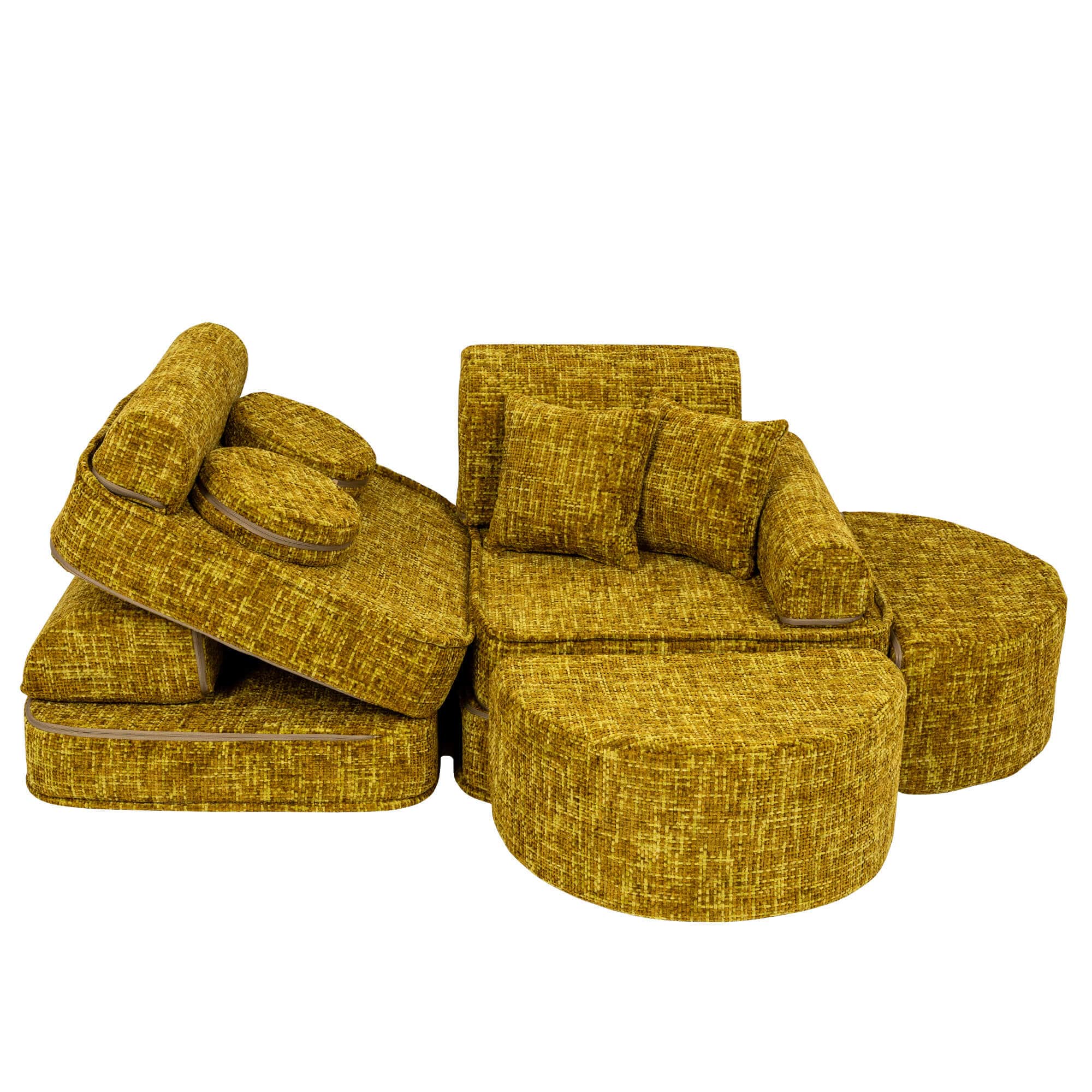 Meowbaby Tangle Sofa Max – Modułowa Sofa Dla Dzieci | 12 Elementów