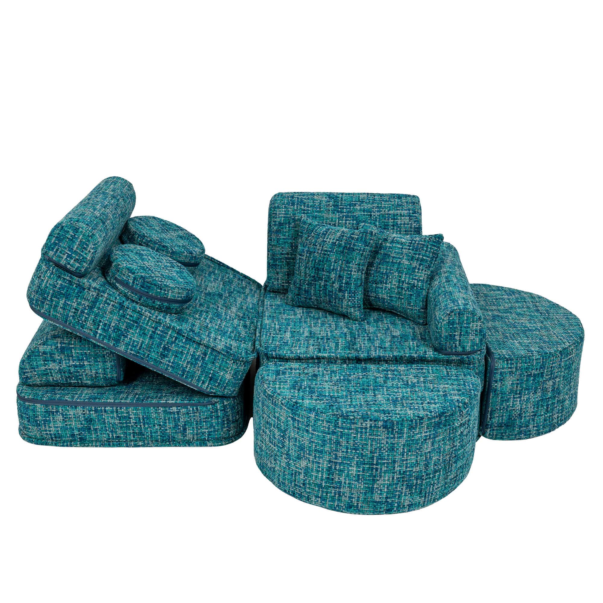 Meowbaby Tangle Sofa Max – Modułowa Sofa Dla Dzieci | 12 Elementów