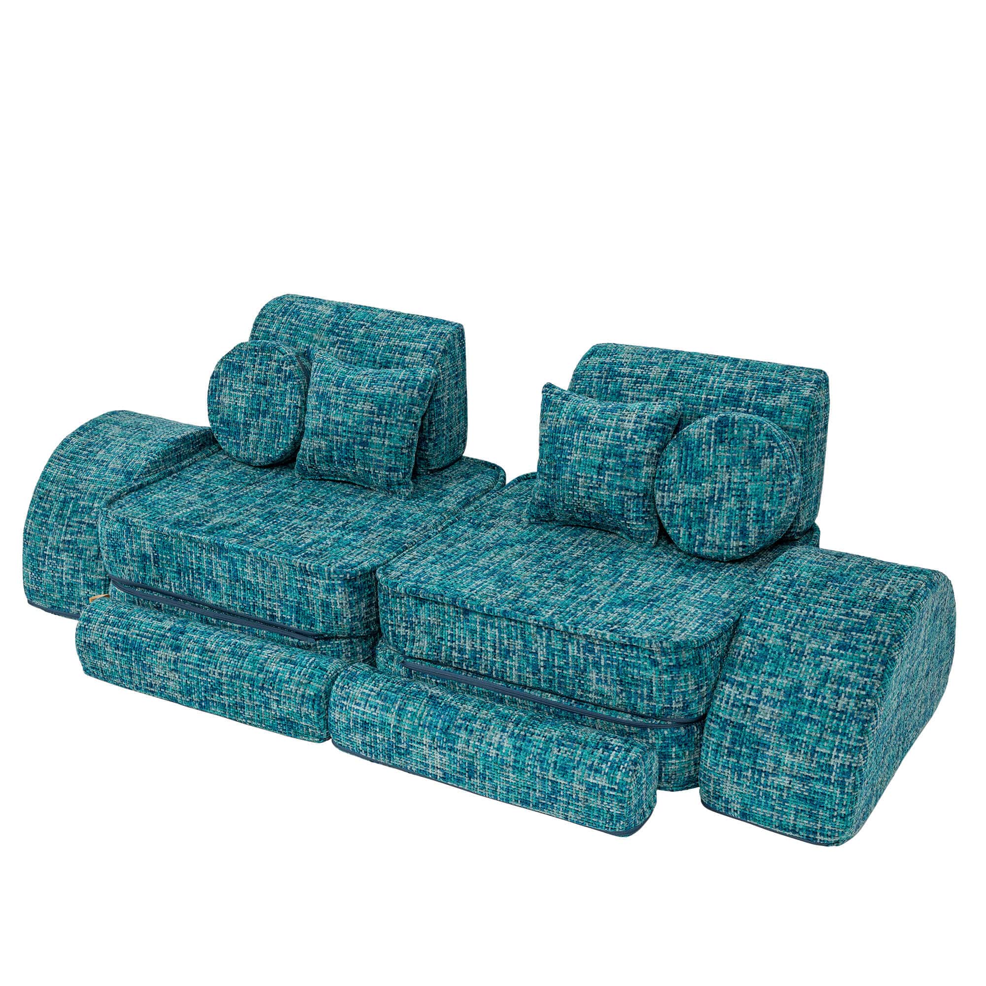 Meowbaby Tangle Sofa Max – Modułowa Sofa Dla Dzieci | 12 Elementów